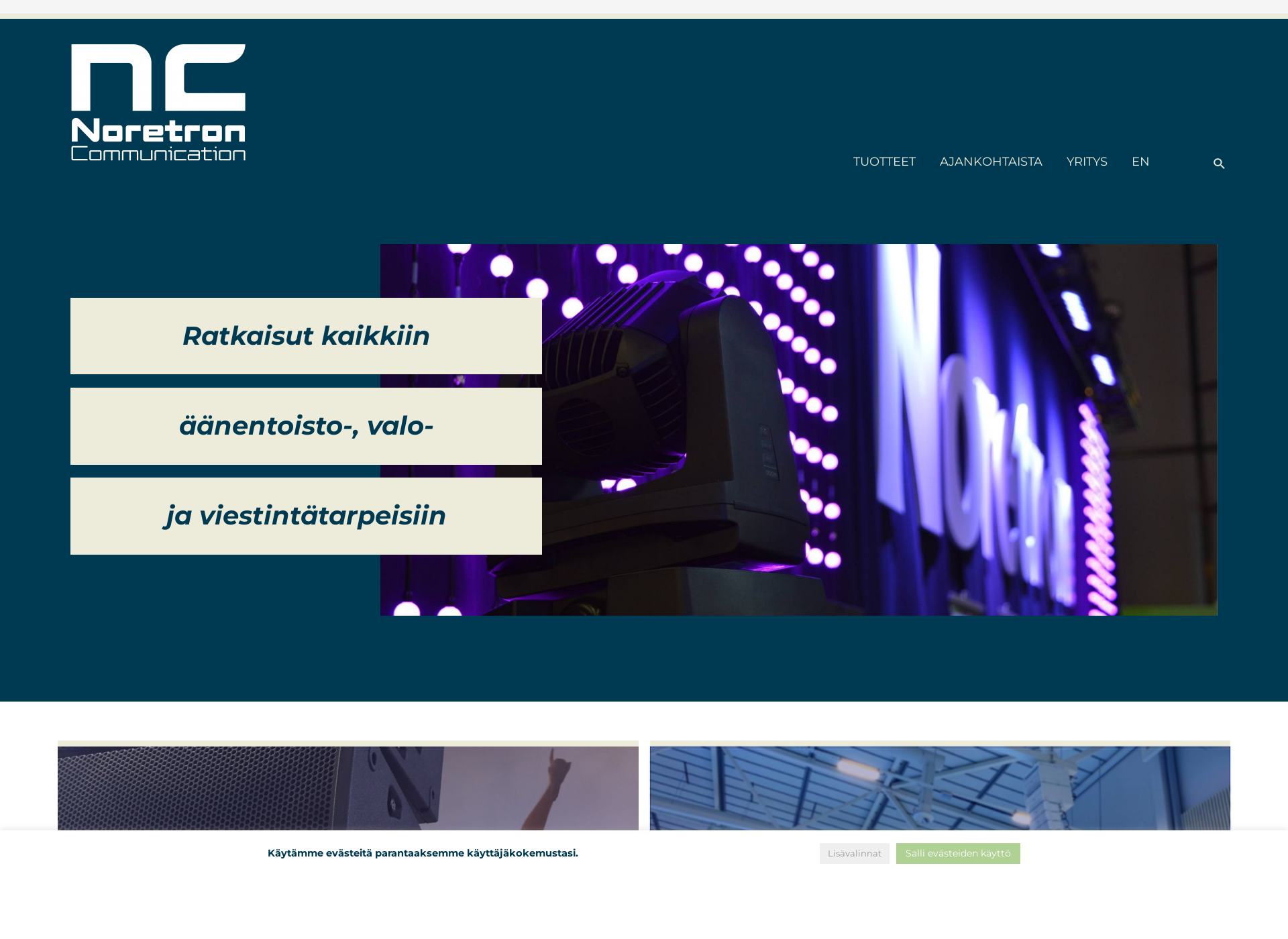 Screenshot for noretroncommunication.fi