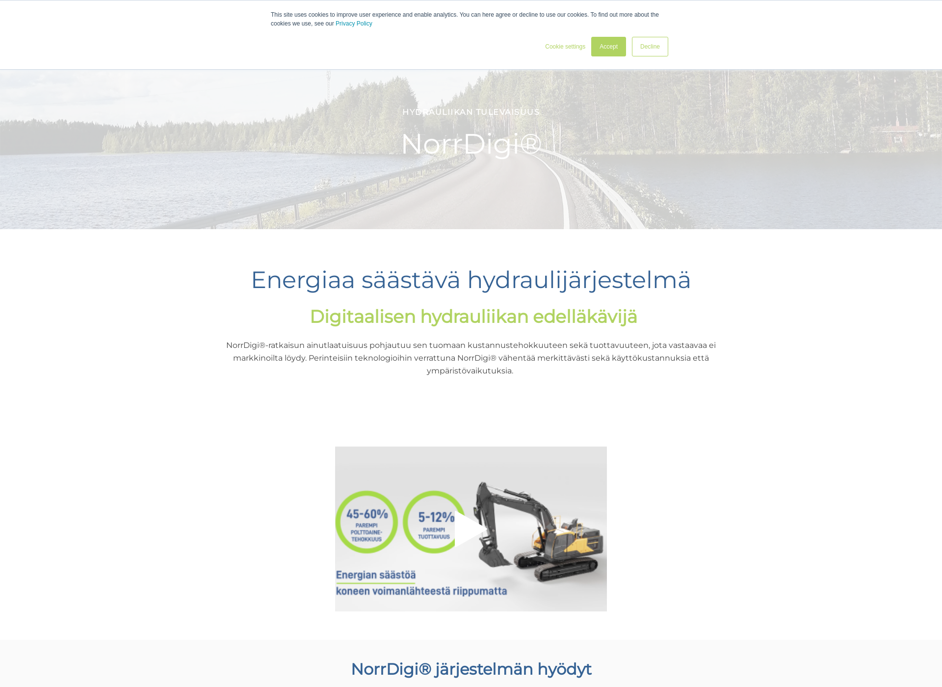Skärmdump för norrdigi.fi