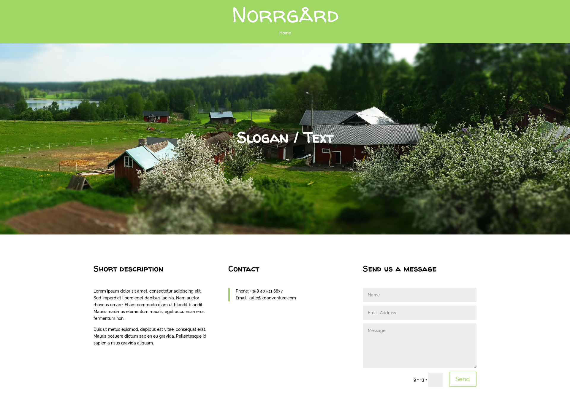Screenshot for norrgard-farm.fi