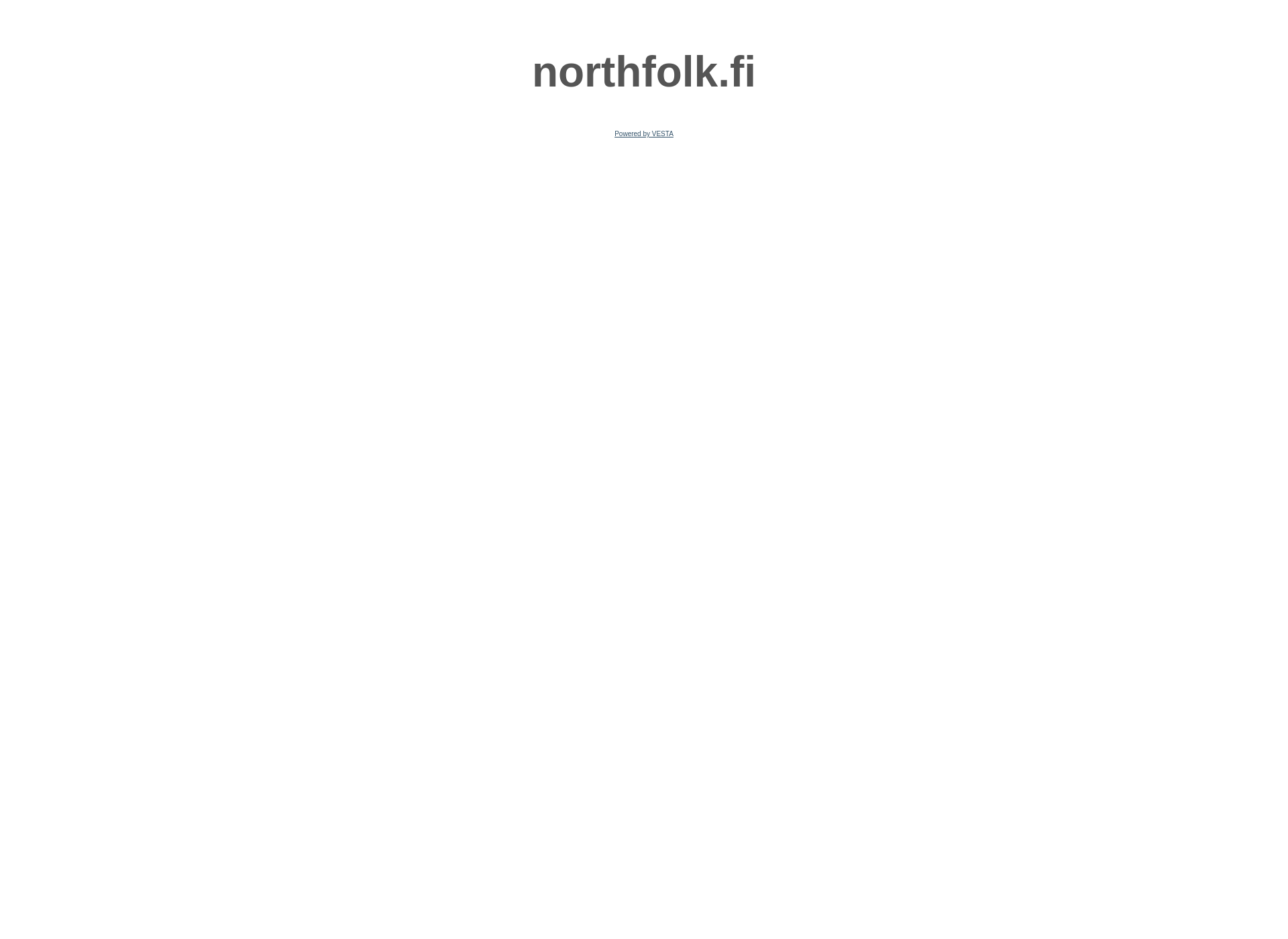Näyttökuva northfolk.fi