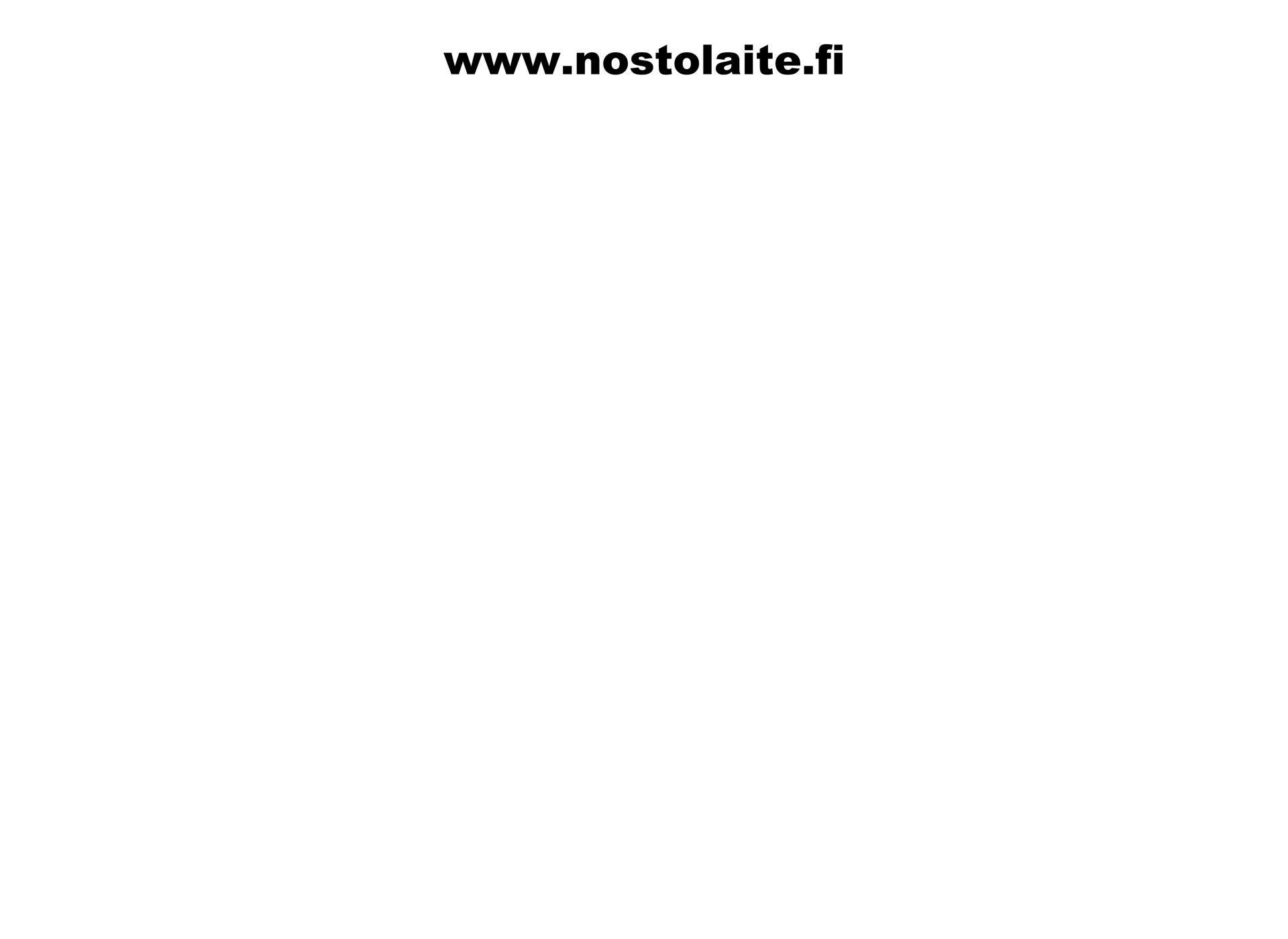 Skärmdump för nostolaite.fi