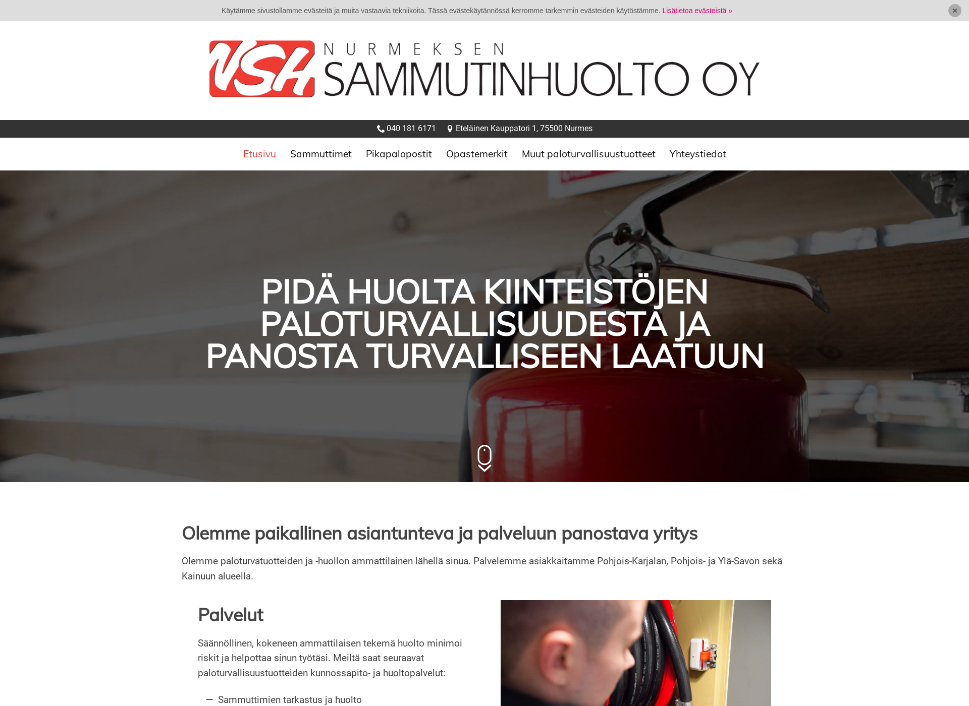 Screenshot for nsh.fi