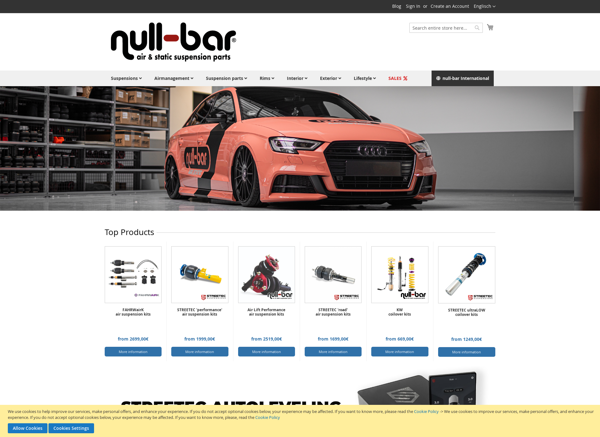Screenshot for null-bar.fi