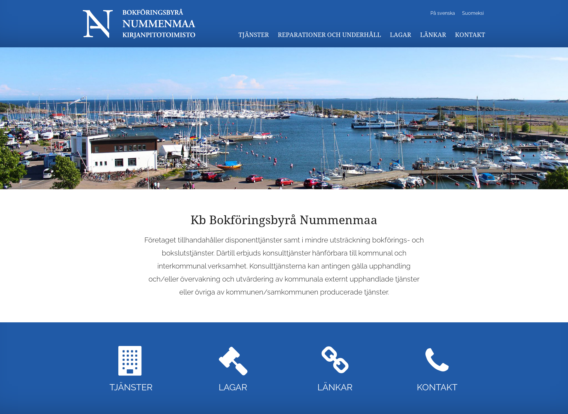 Screenshot for nummenmaa.com