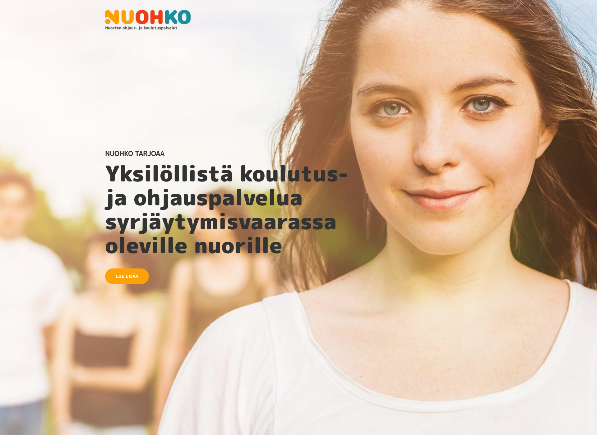 Skärmdump för nuohko.fi