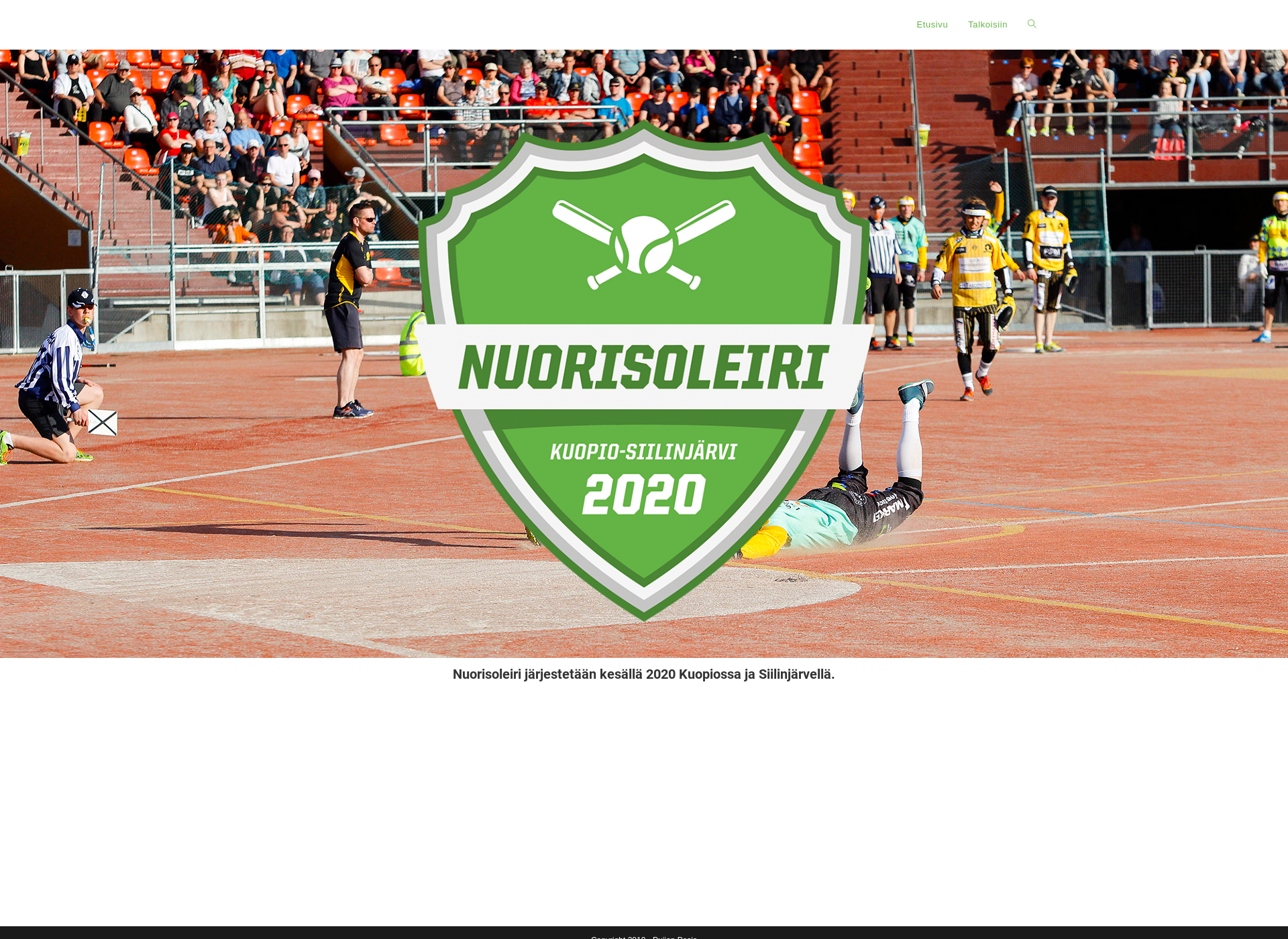 Screenshot for nuorisoleiri2020.fi