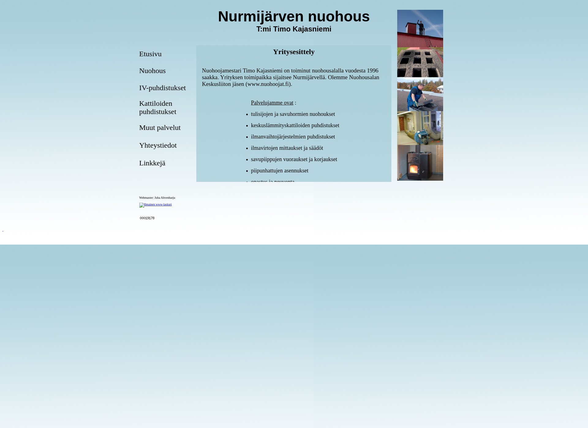 Skärmdump för nurmijarvennuohous.fi