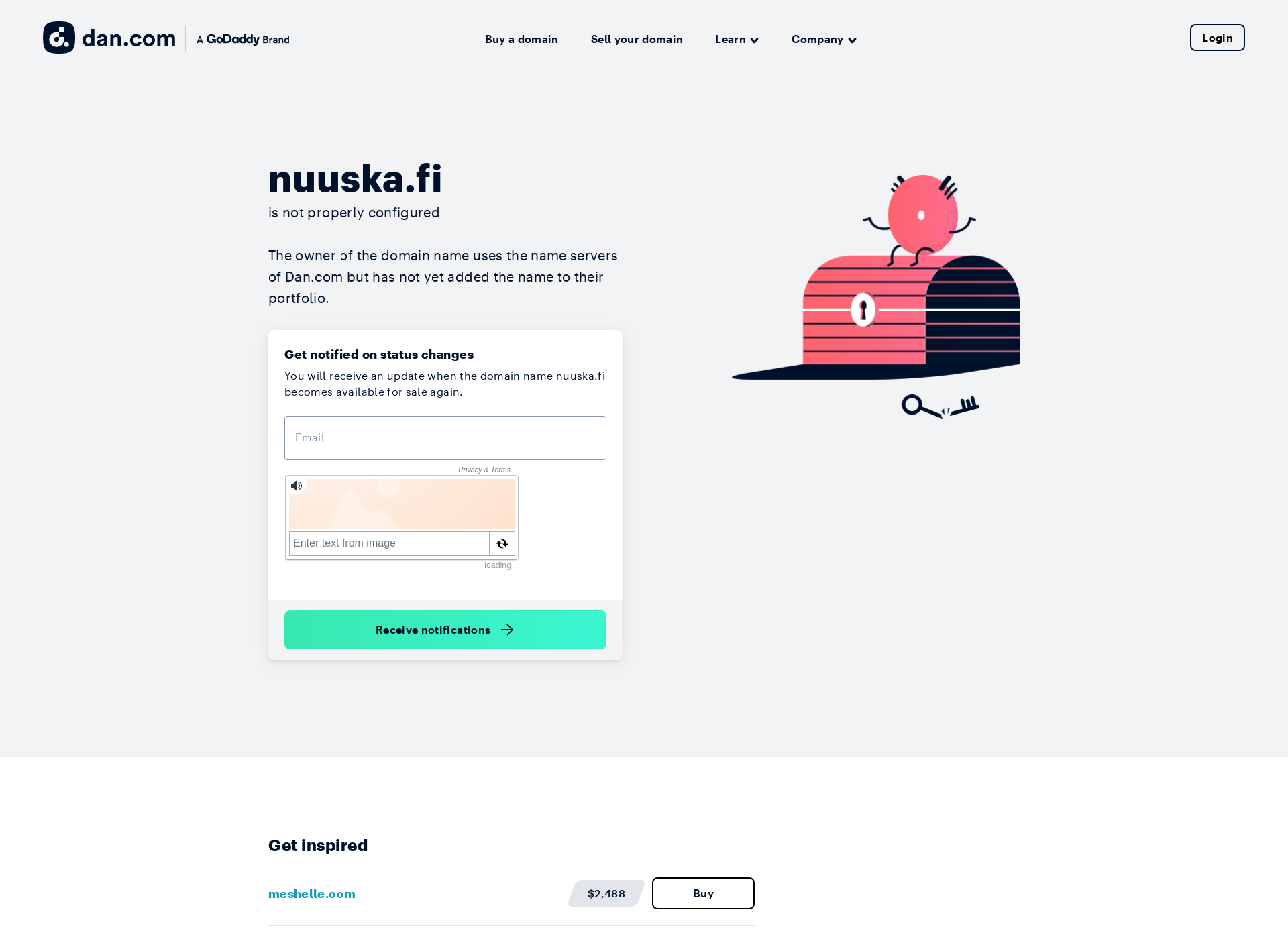 Screenshot for nuuska.fi