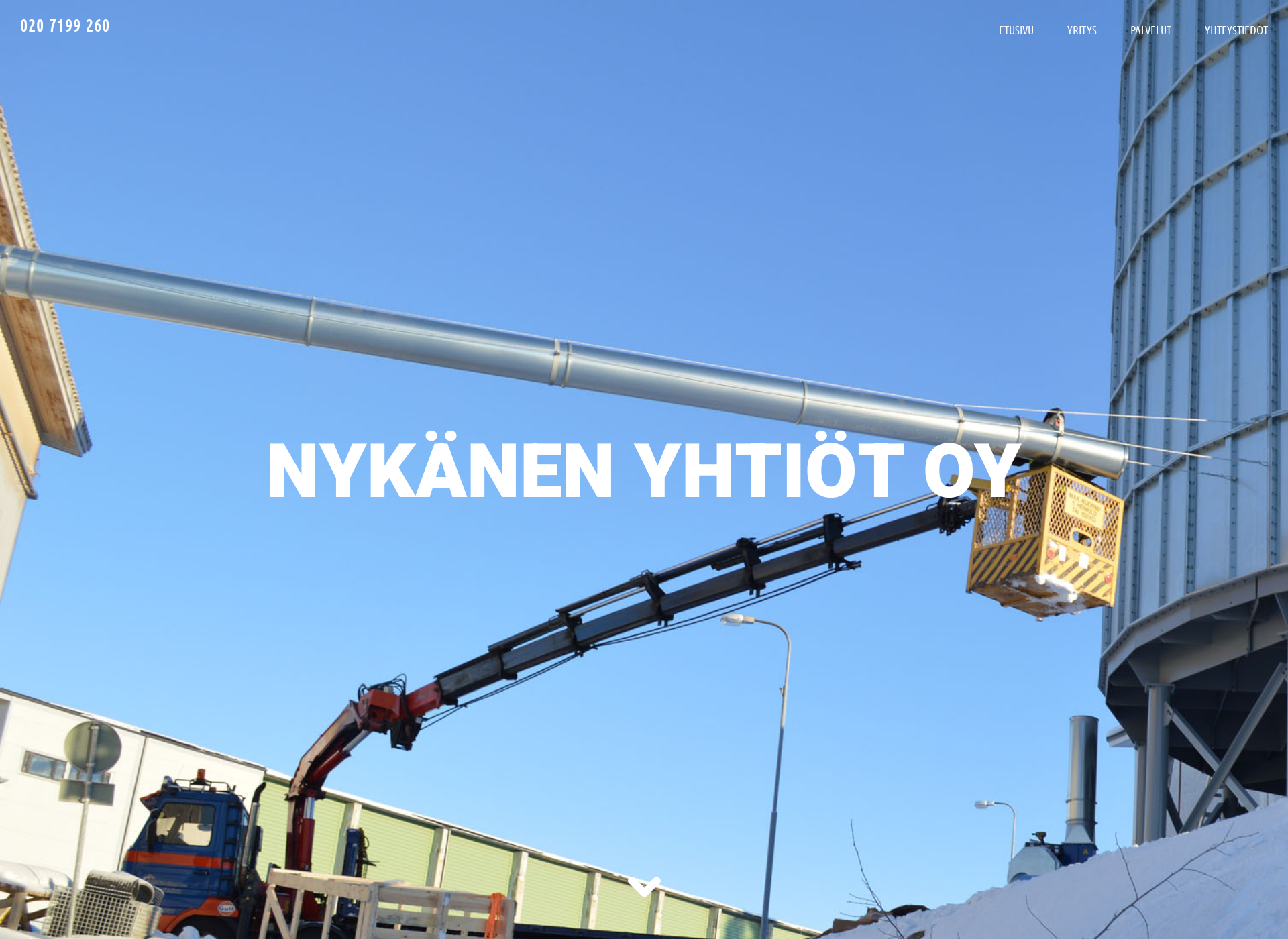 Skärmdump för nykanenyhtiot.fi