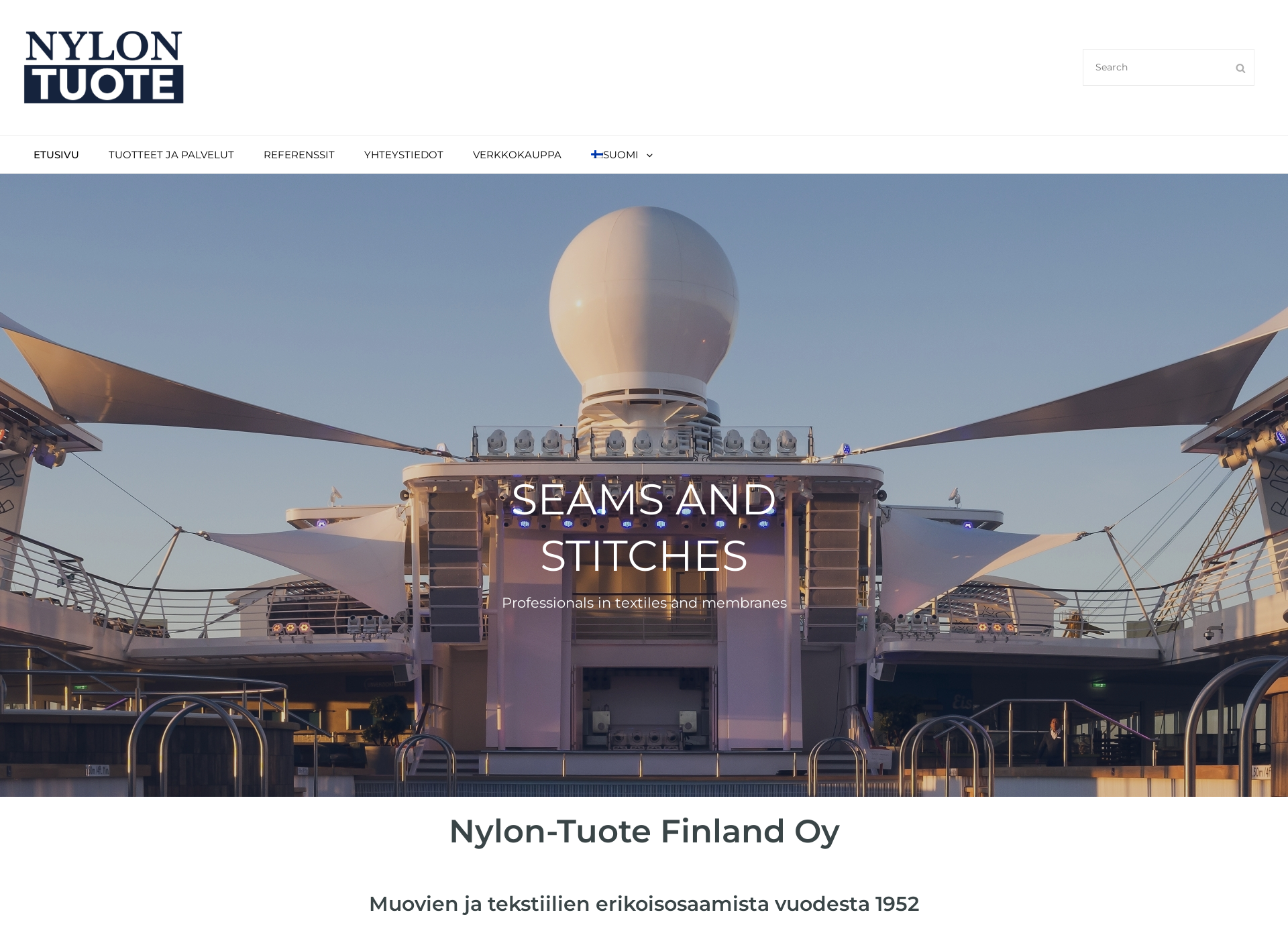 Screenshot for nylontuote.fi