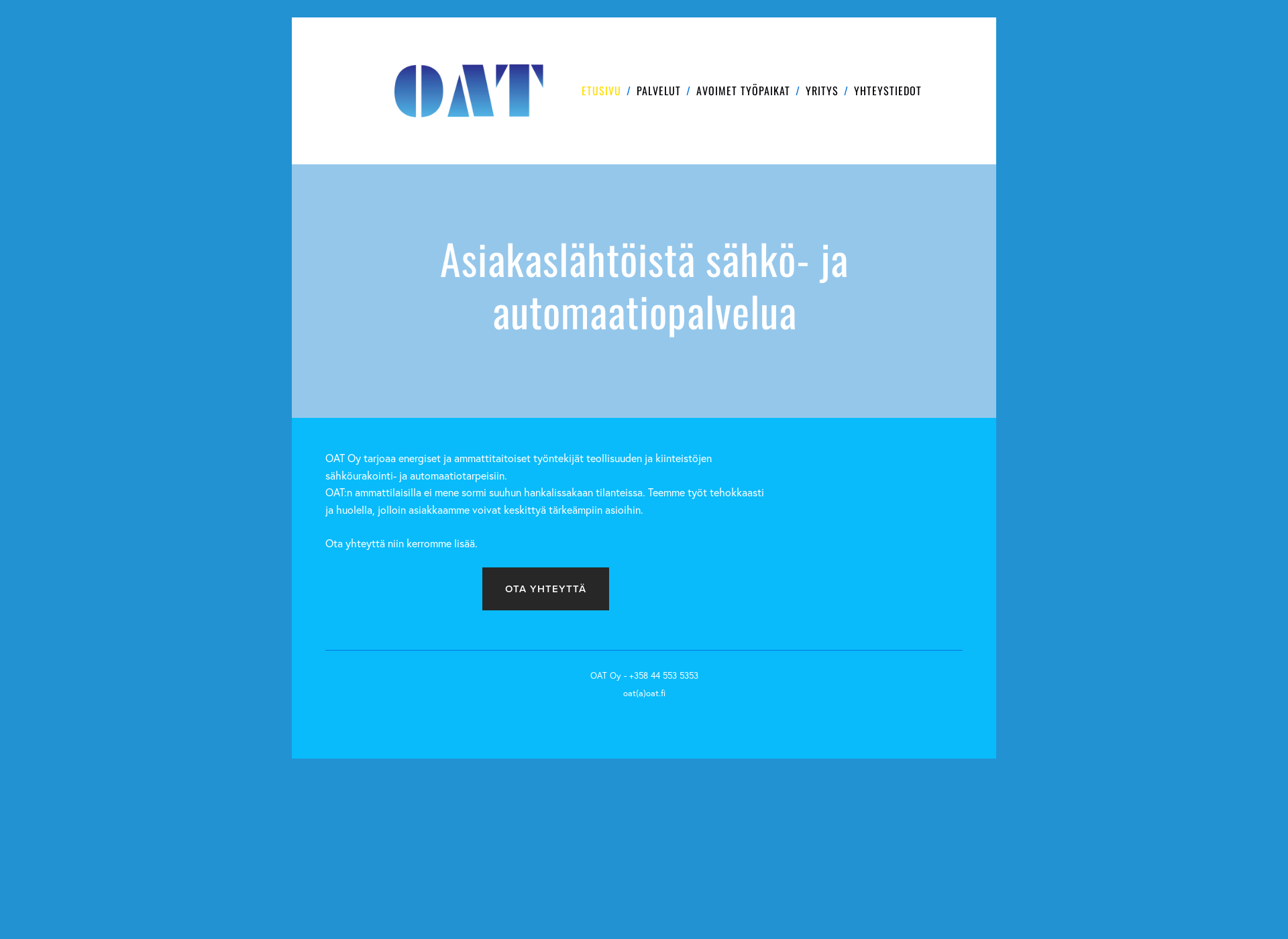Näyttökuva oat.fi