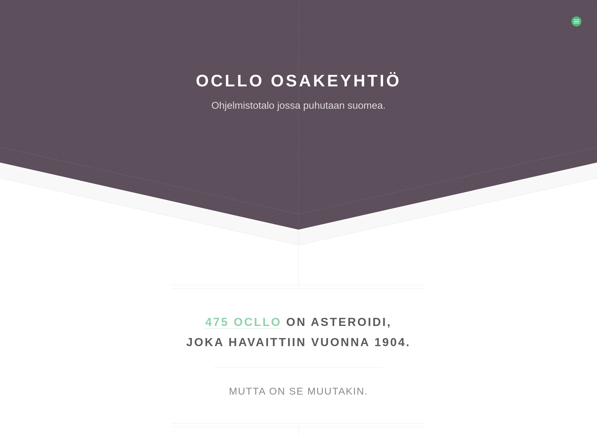 Skärmdump för ocllo.fi