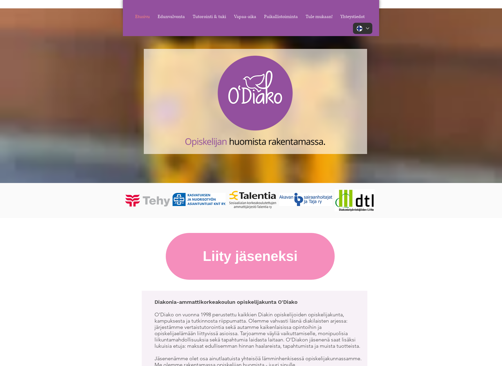 Screenshot for odiako.fi