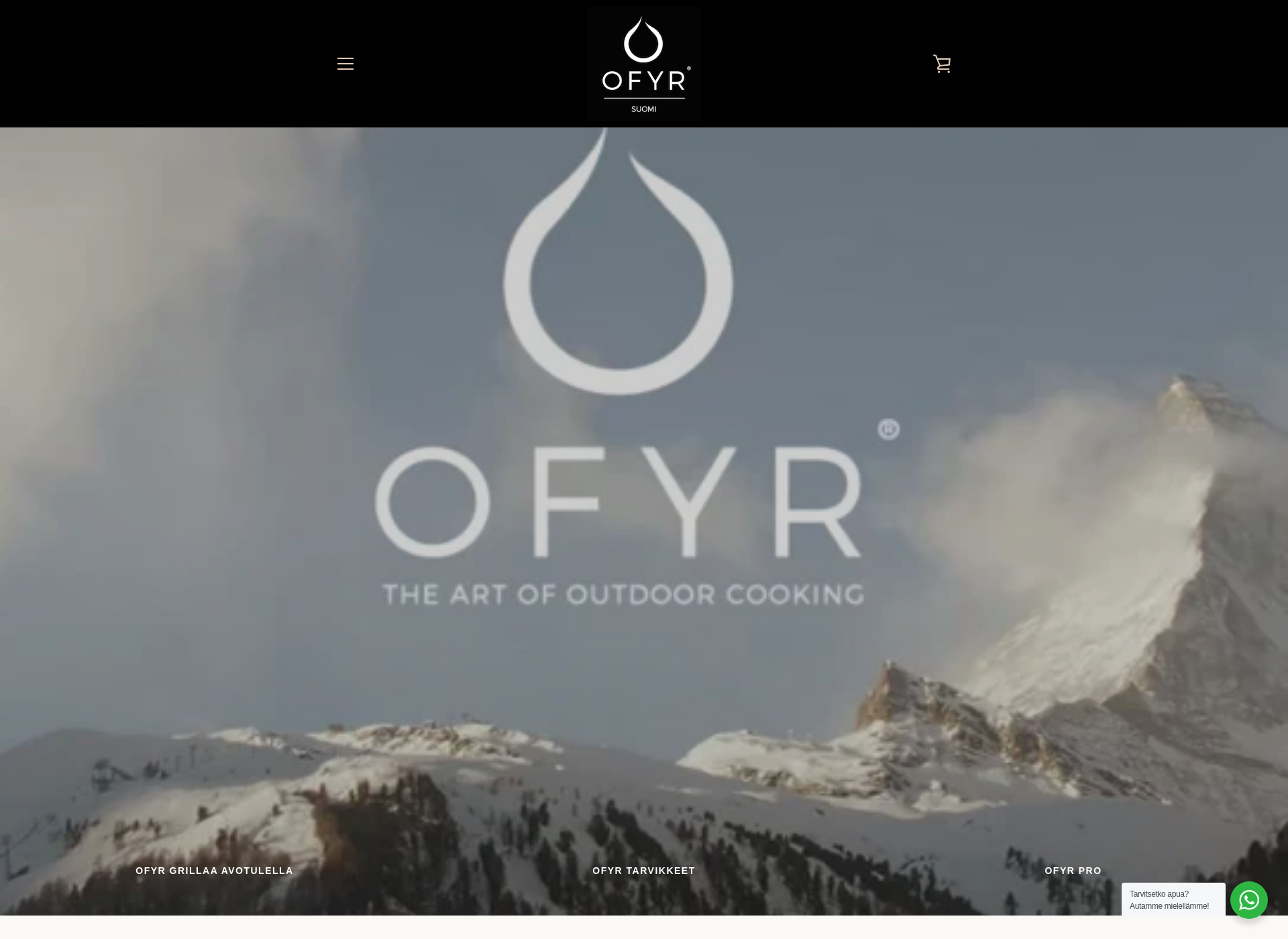 Screenshot for ofyrfinland.fi