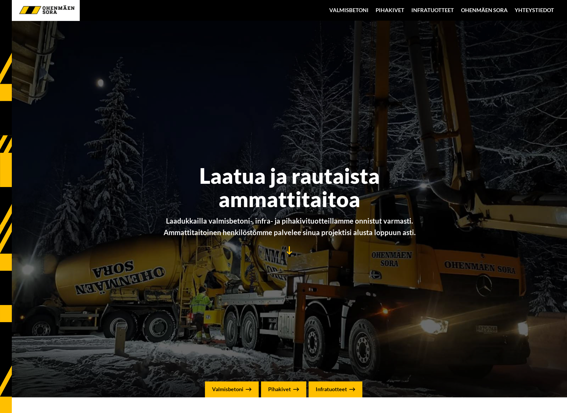 Screenshot for ohenmaensora.fi