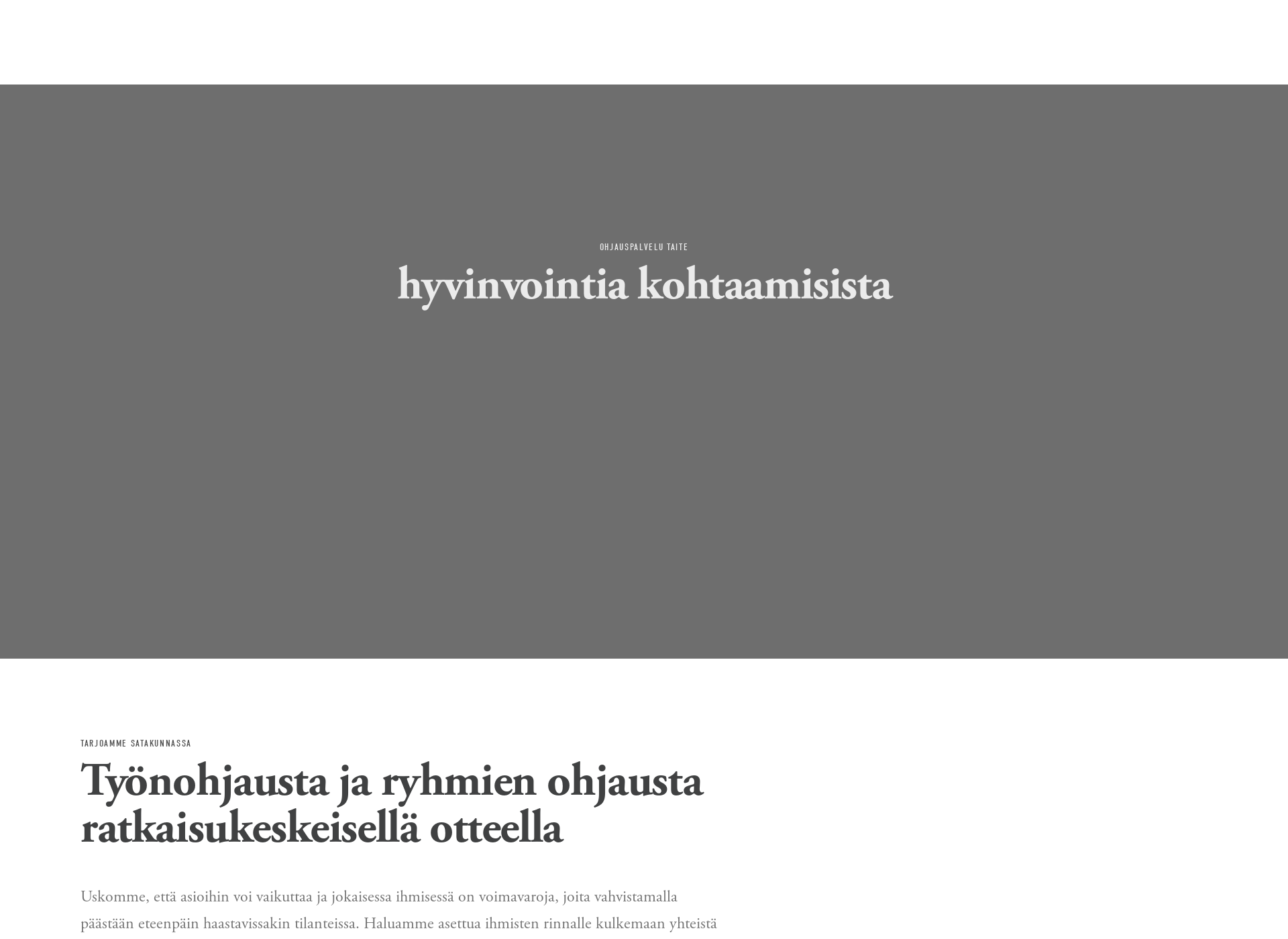Screenshot for ohjauspalvelutaite.fi