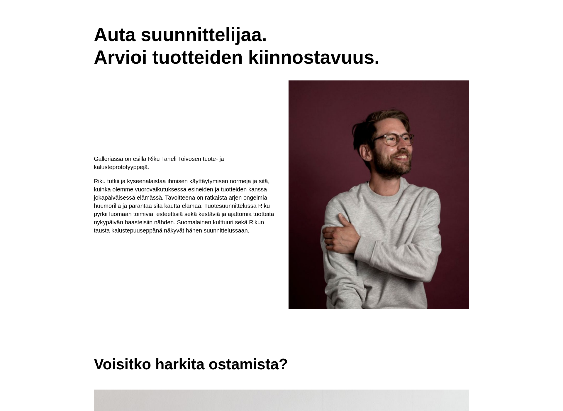 Näyttökuva ohogallery.fi