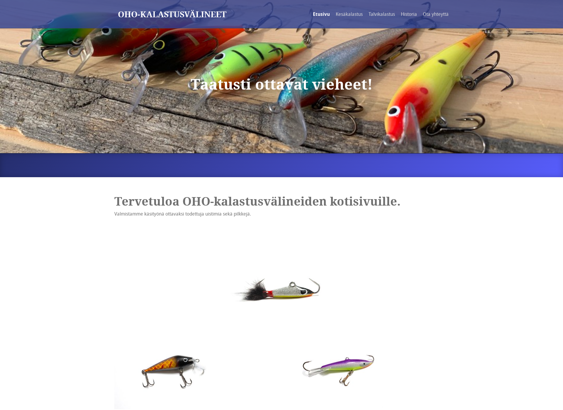 Skärmdump för ohouistimet.fi