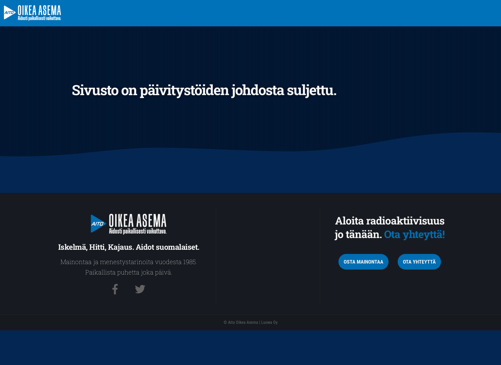 Screenshot for oikeaasema.fi