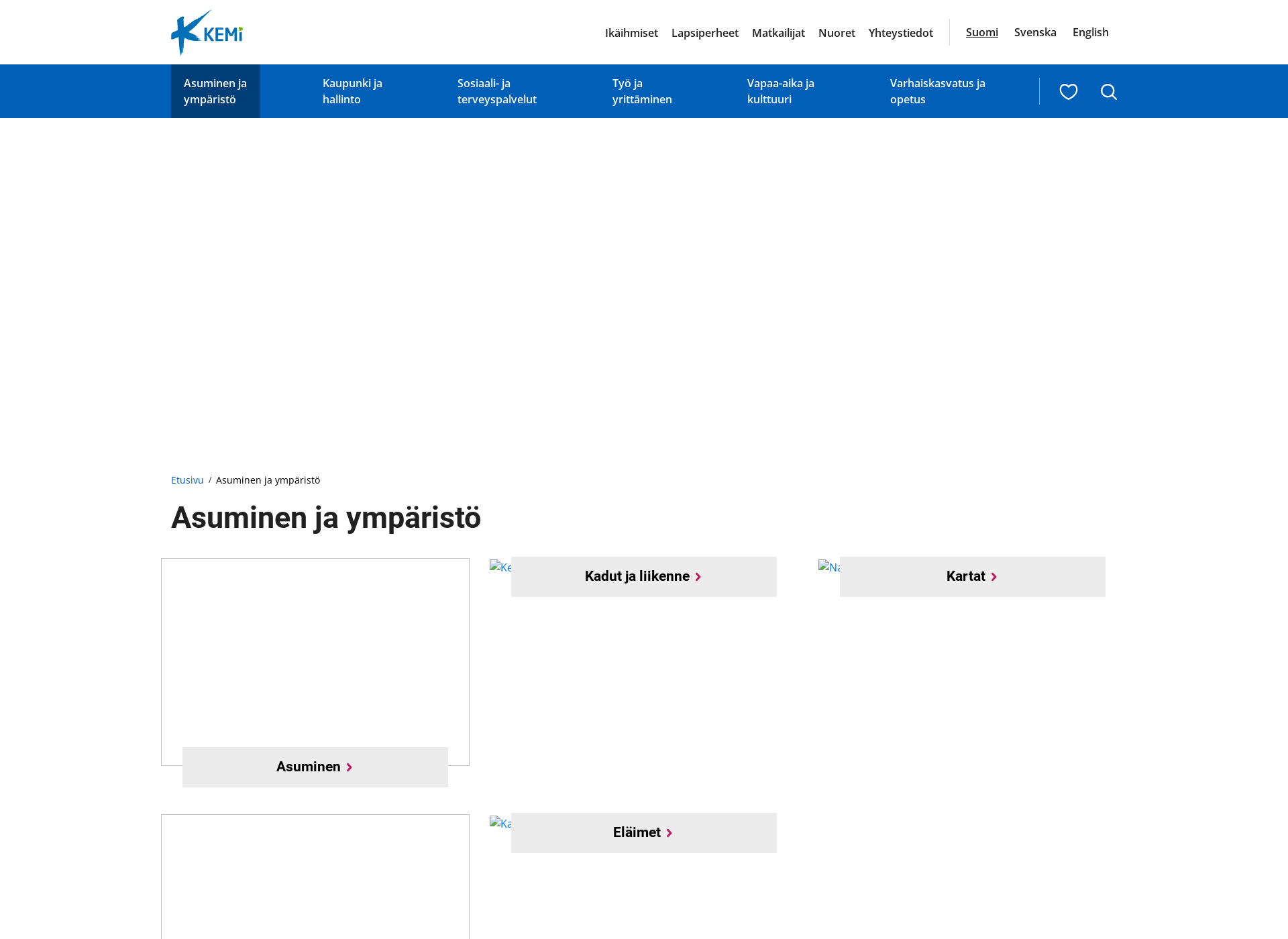 Screenshot for oikeapaikkakodillesi.fi