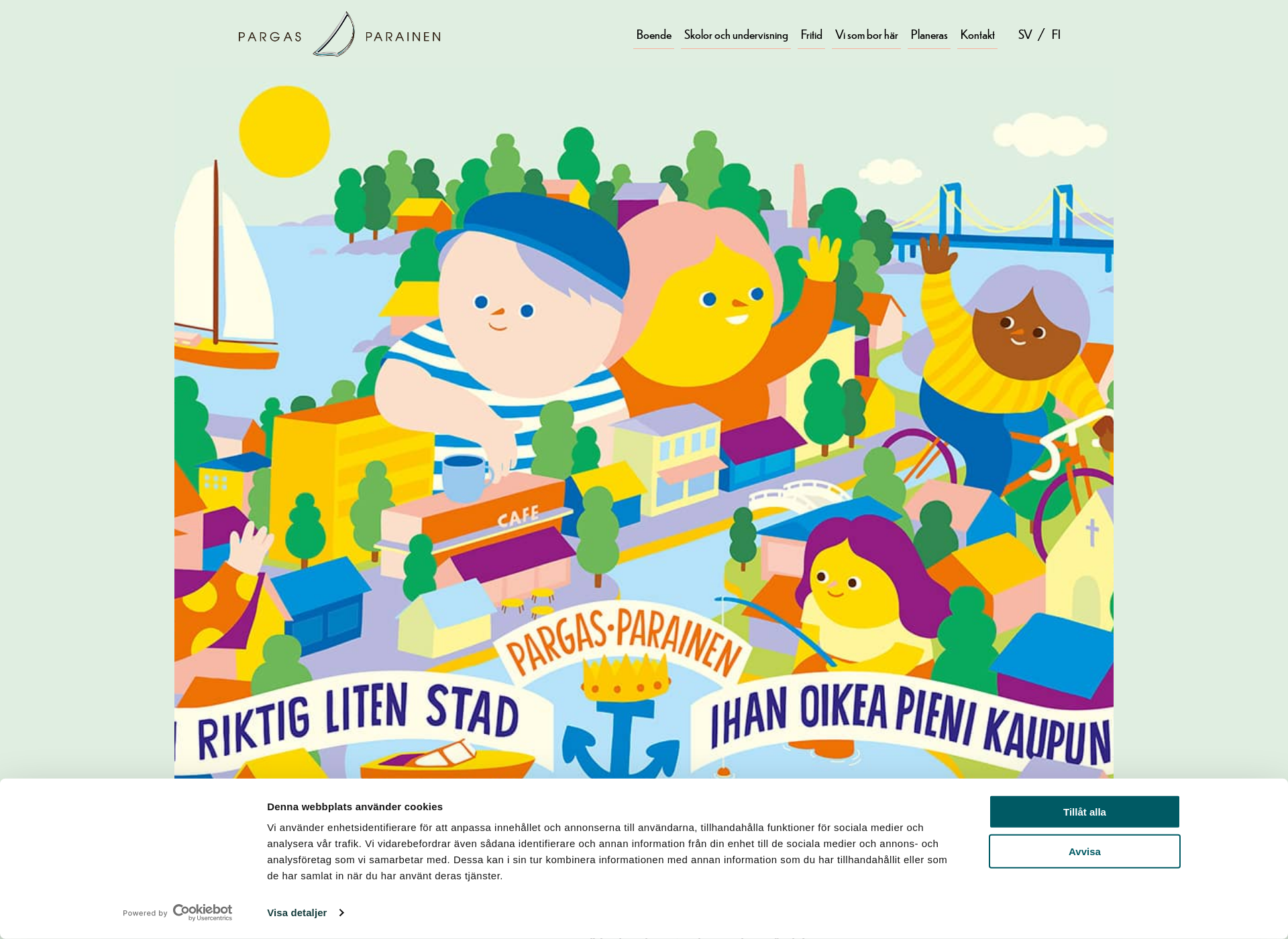 Skärmdump för oikeapienikaupunki.fi