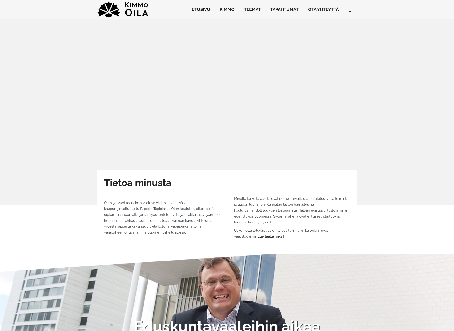 Skärmdump för oila.fi