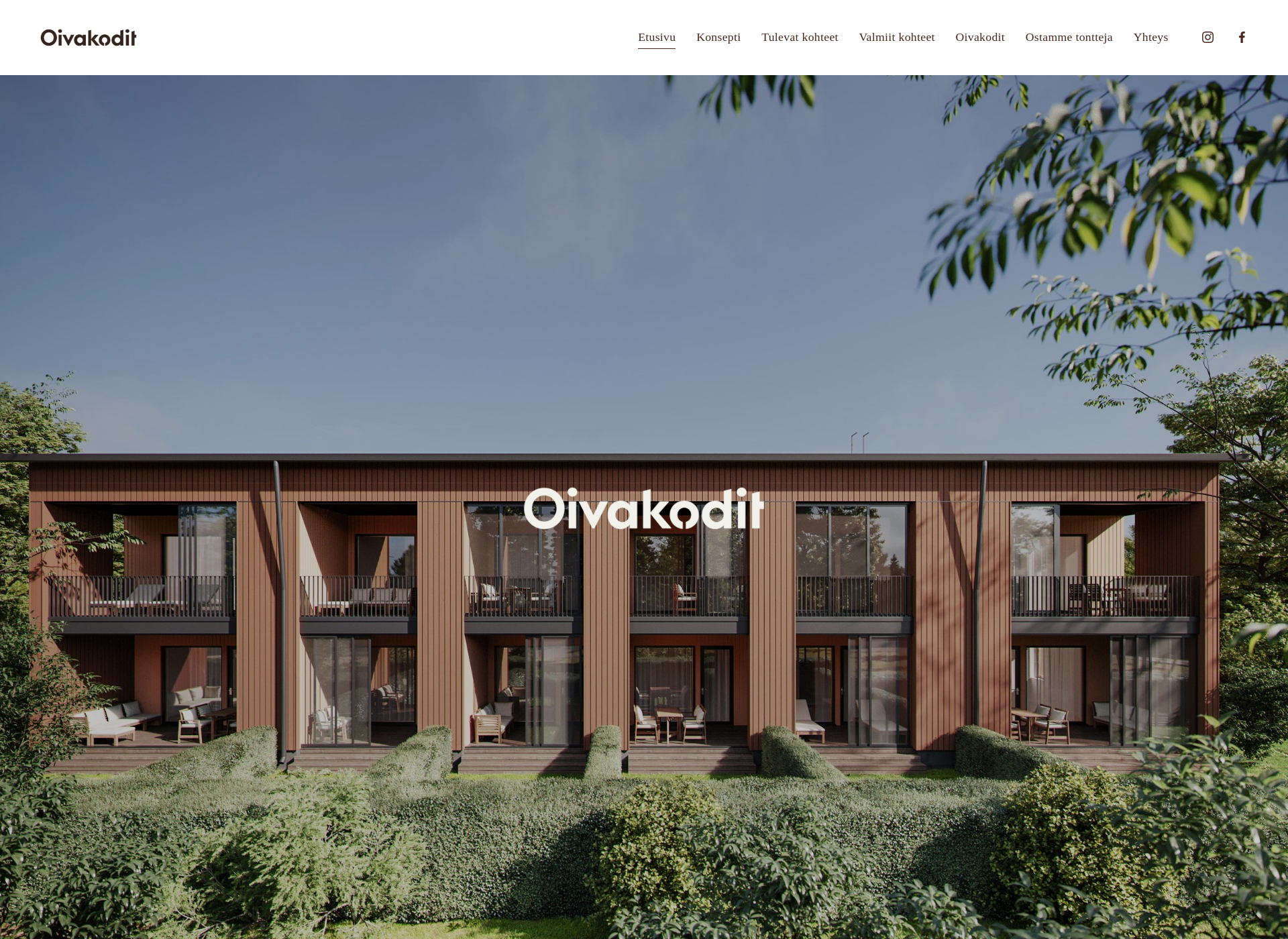 Screenshot for oivakodit.fi