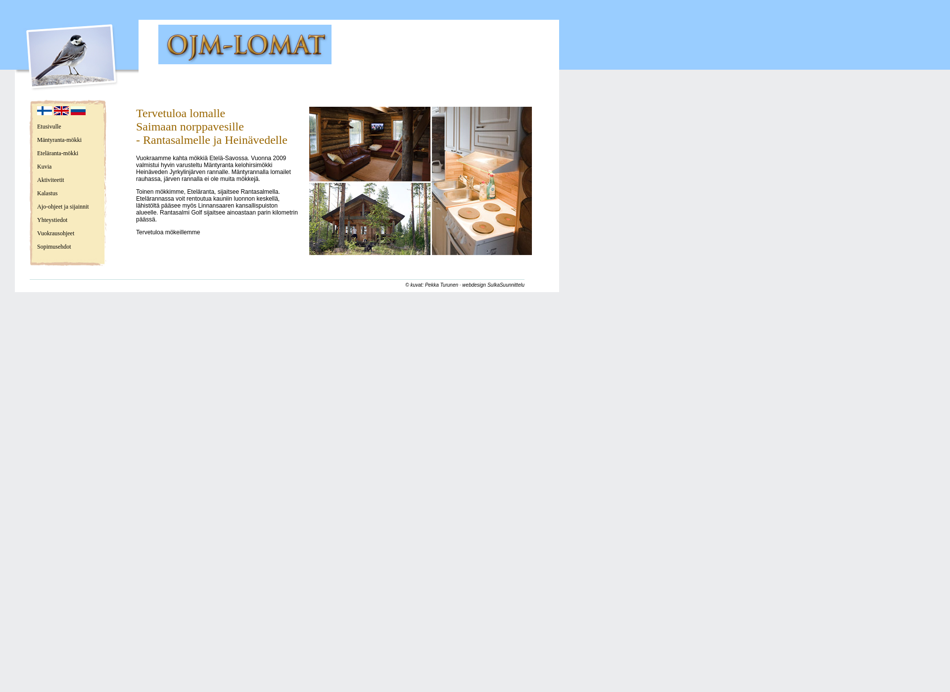 Screenshot for ojm-lomat.fi