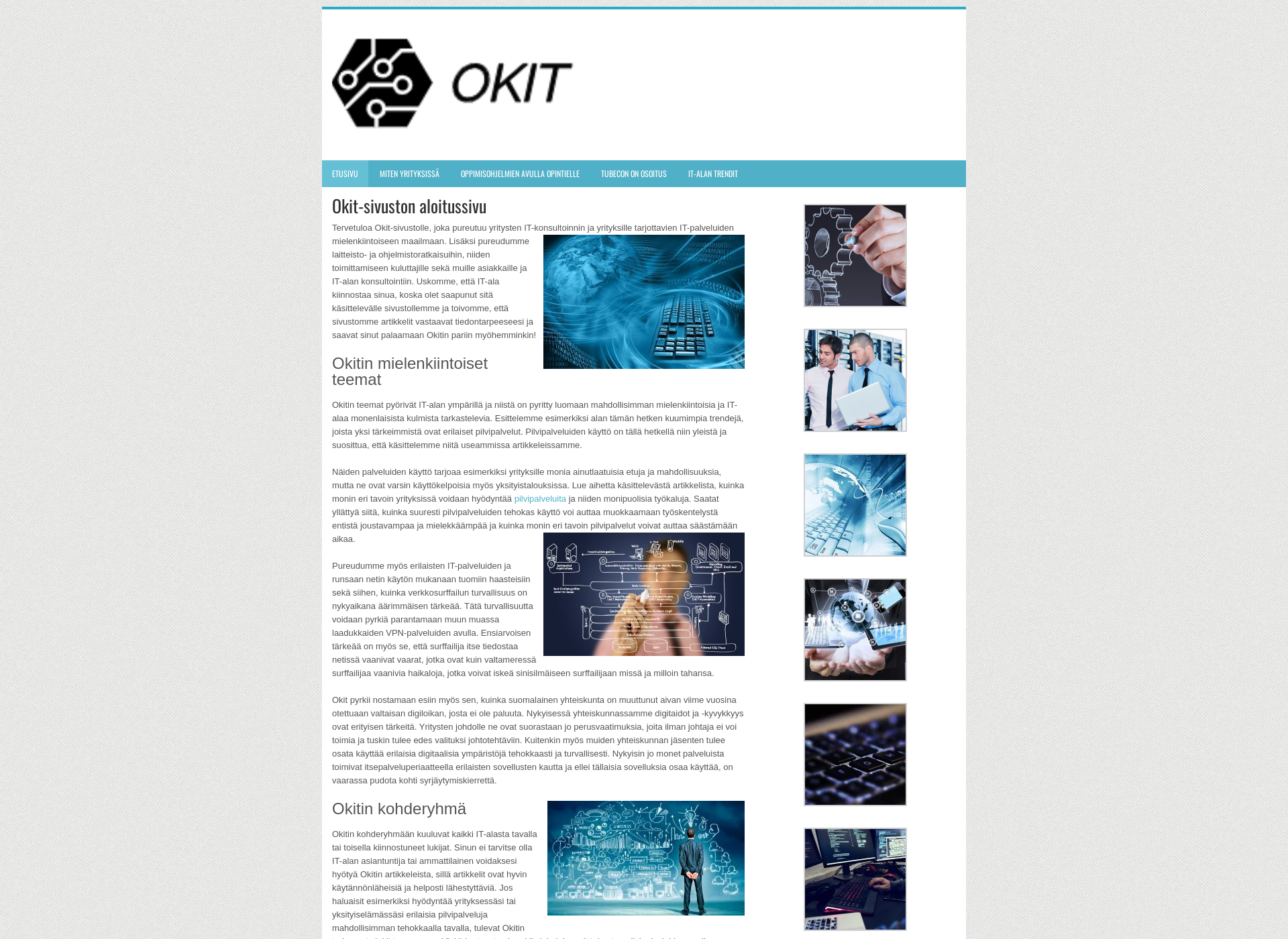 Screenshot for okit.fi