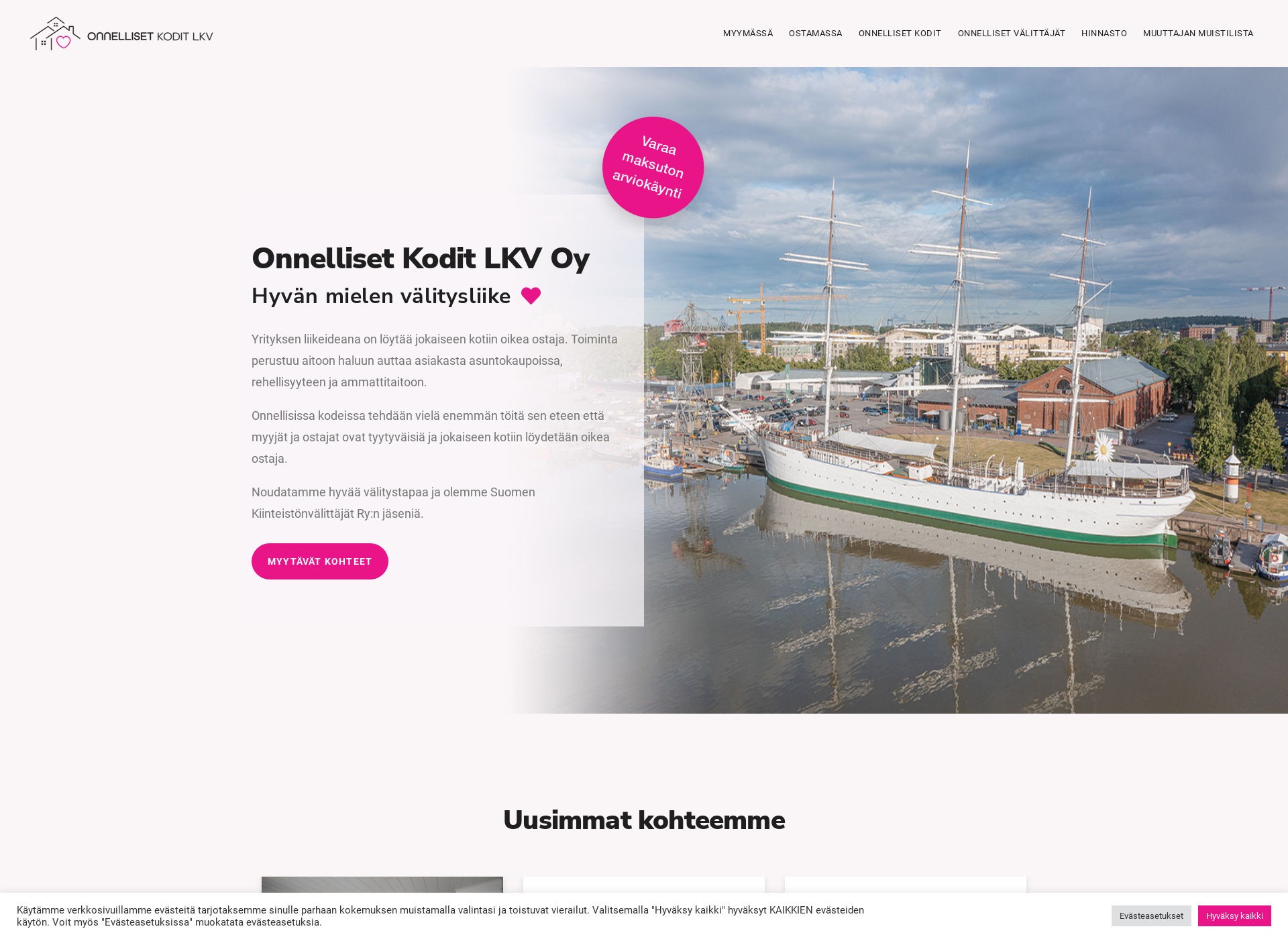 Screenshot for oklkv.fi
