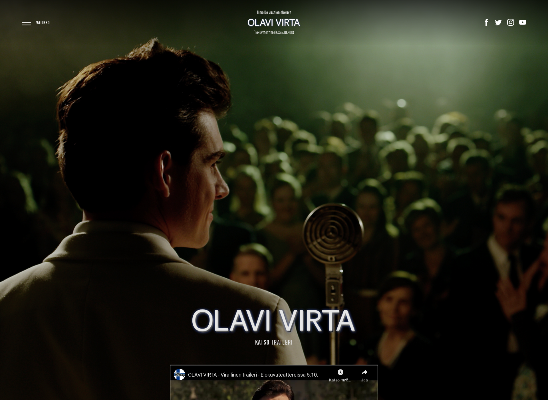 Screenshot for olavivirta.fi