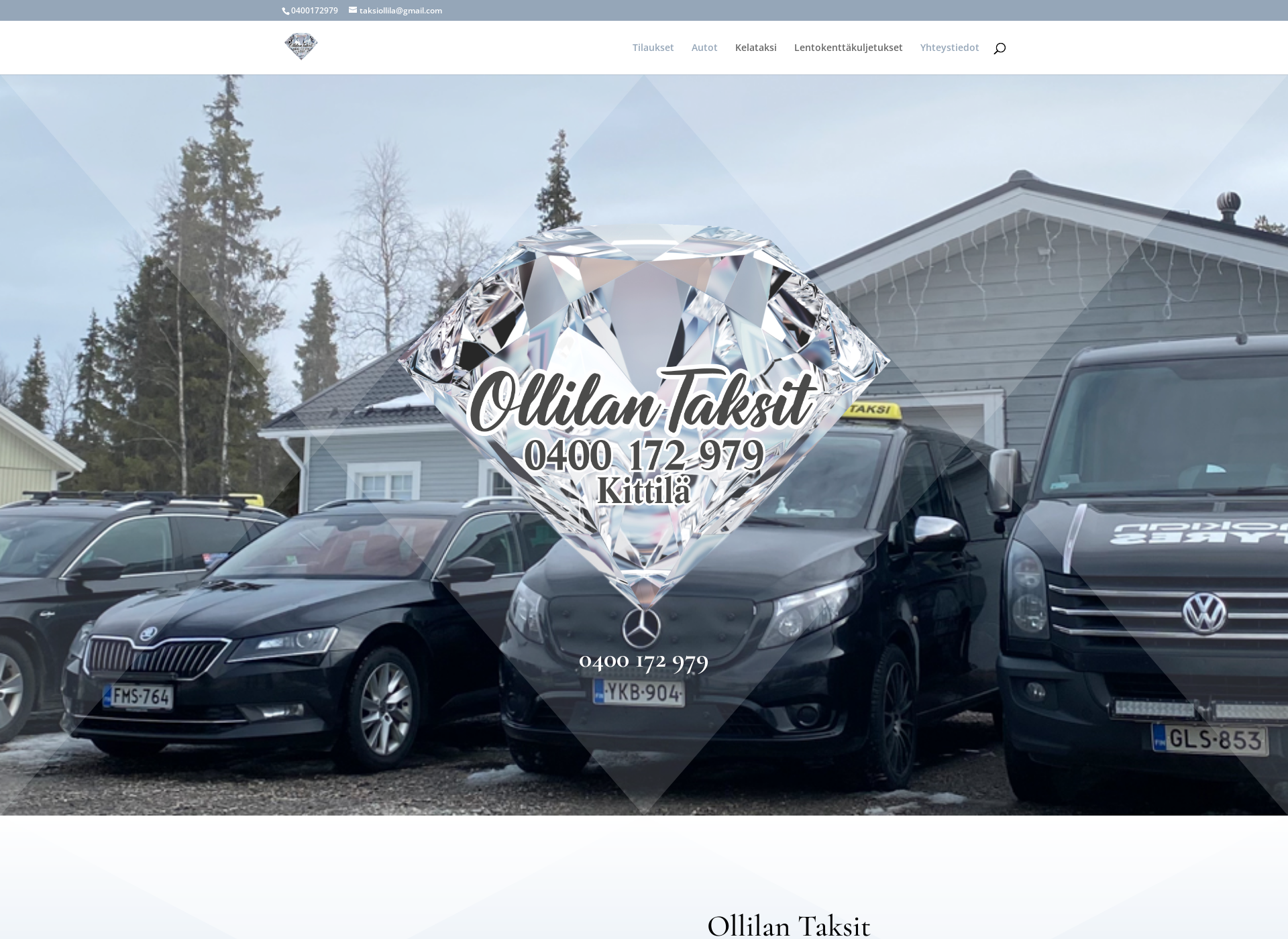 Screenshot for ollilantaksit.fi