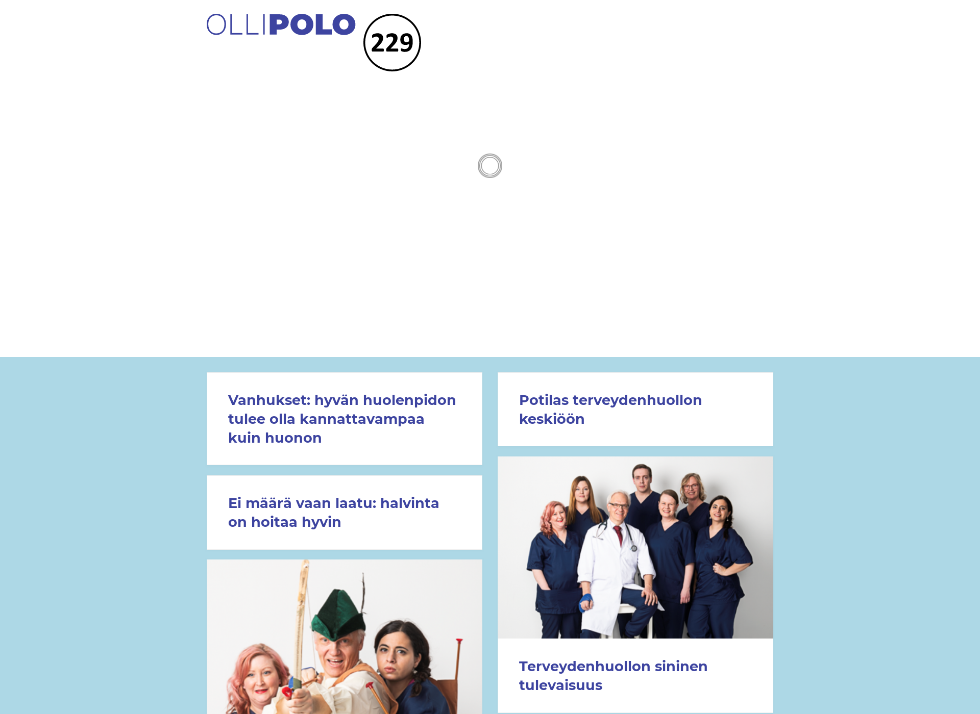 Screenshot for ollipolo.fi