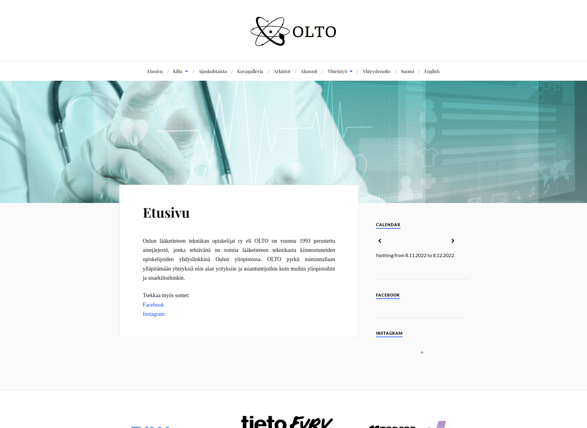 Screenshot for olto-kilta.fi