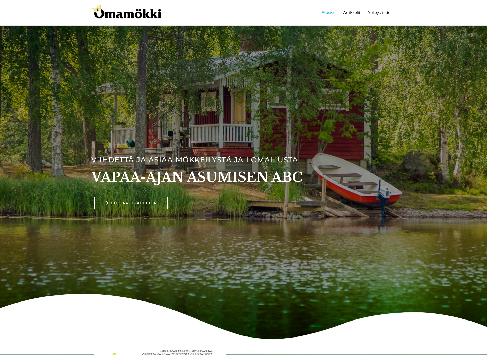 Screenshot for omamokkilehdet.fi