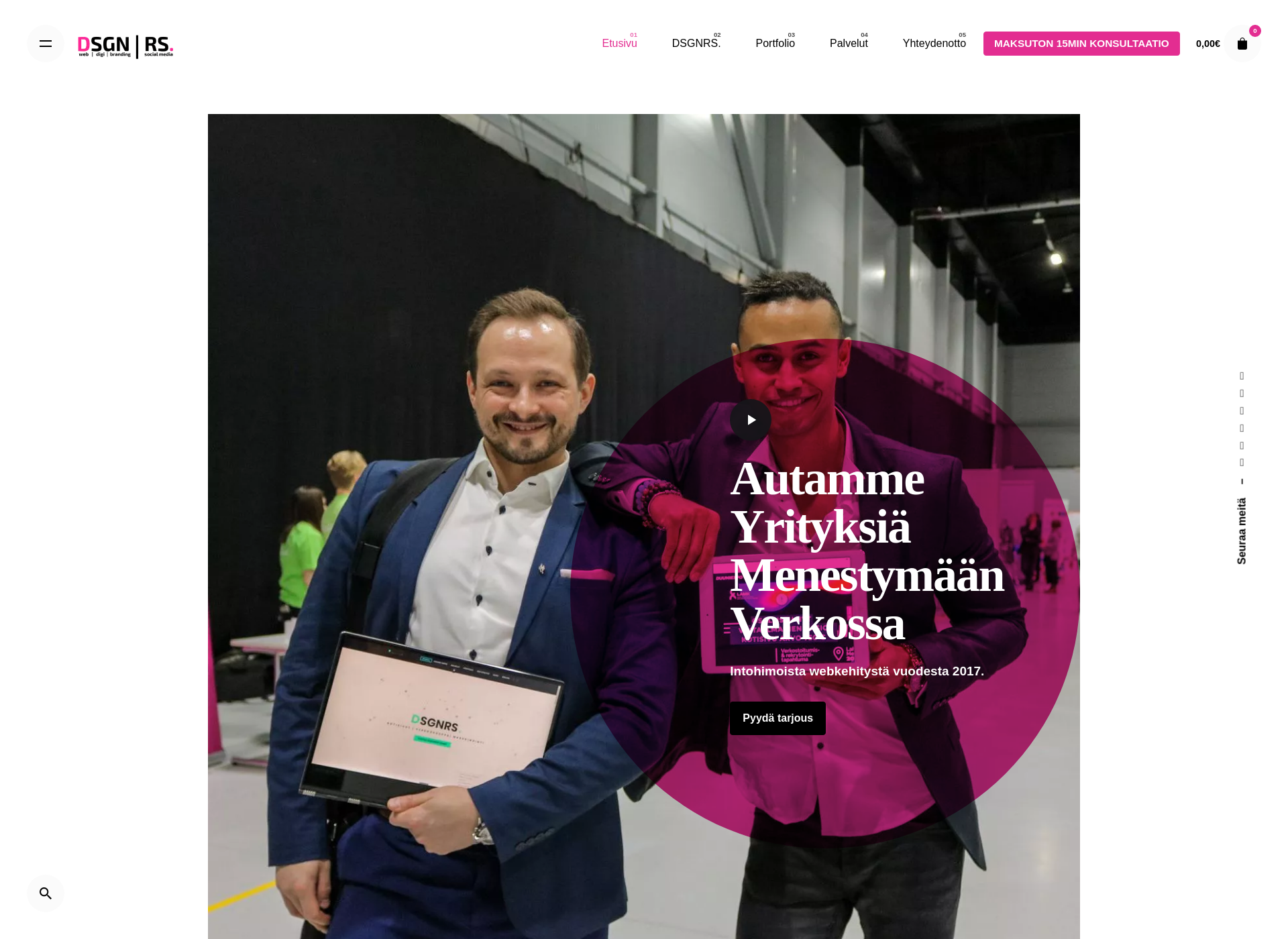 Näyttökuva omat-kotisivut.fi