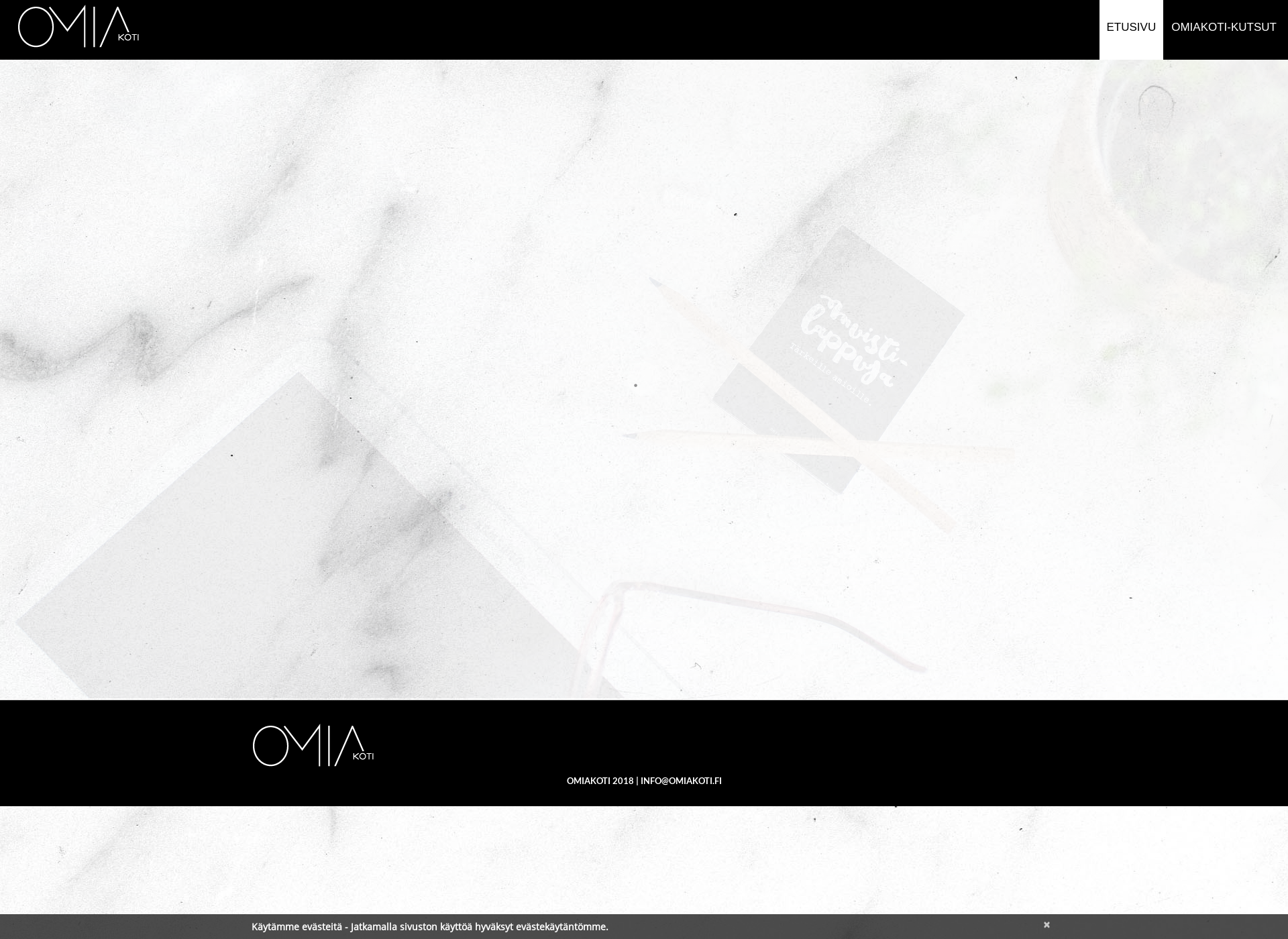 Screenshot for omiakoti.fi