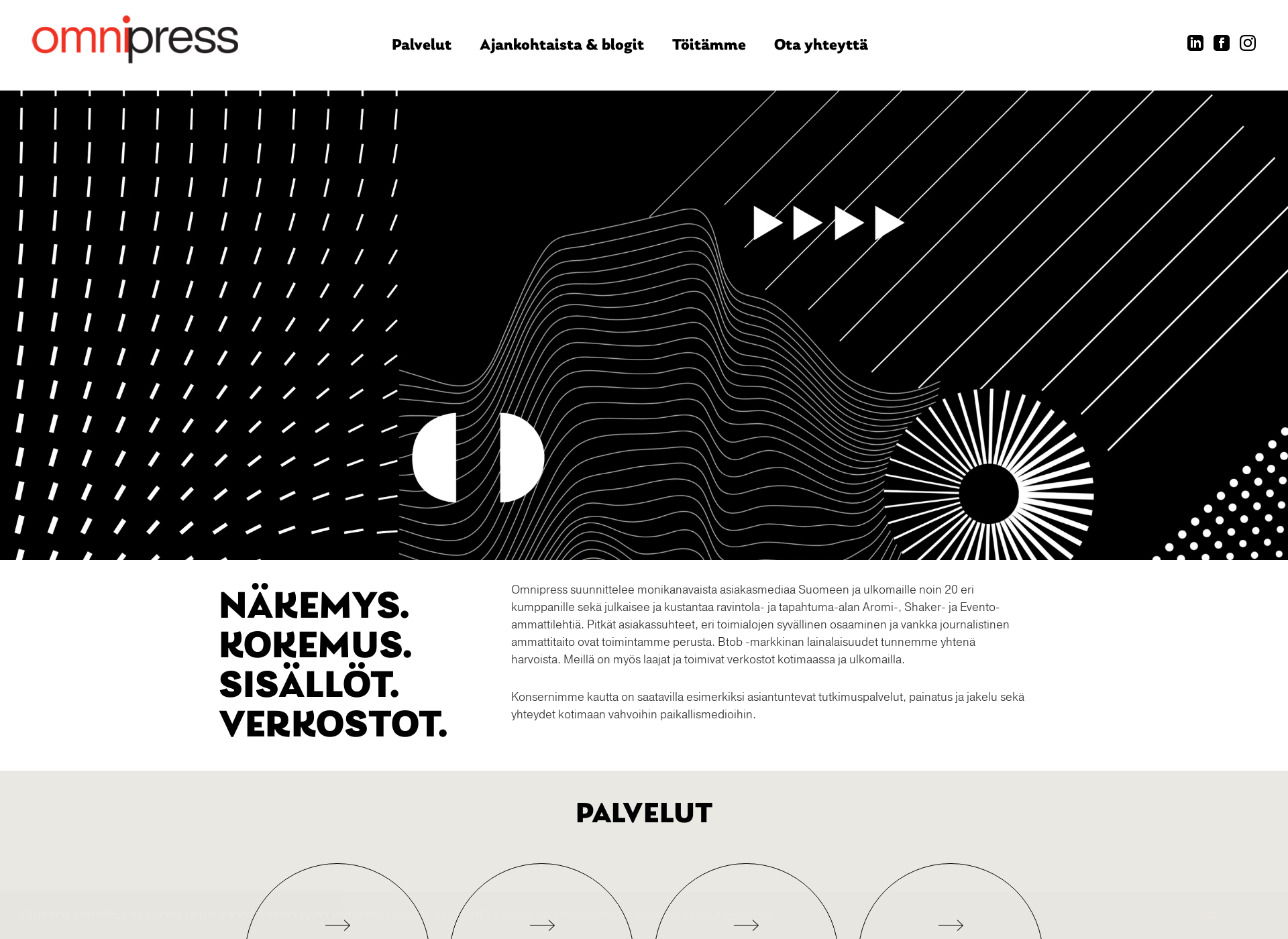 Screenshot for omnipress.fi
