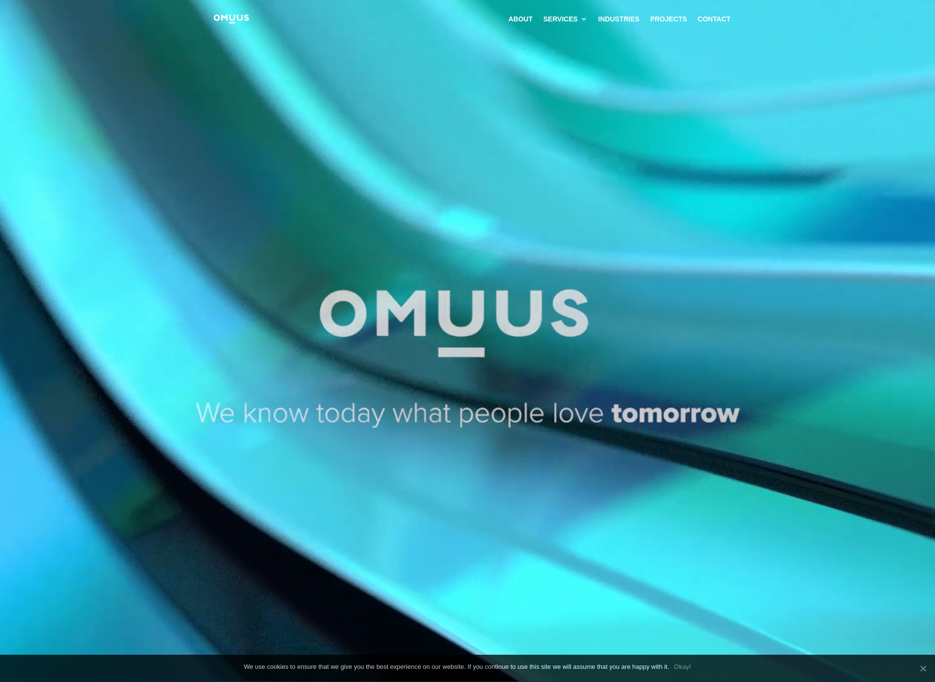 Skärmdump för omuus.fi