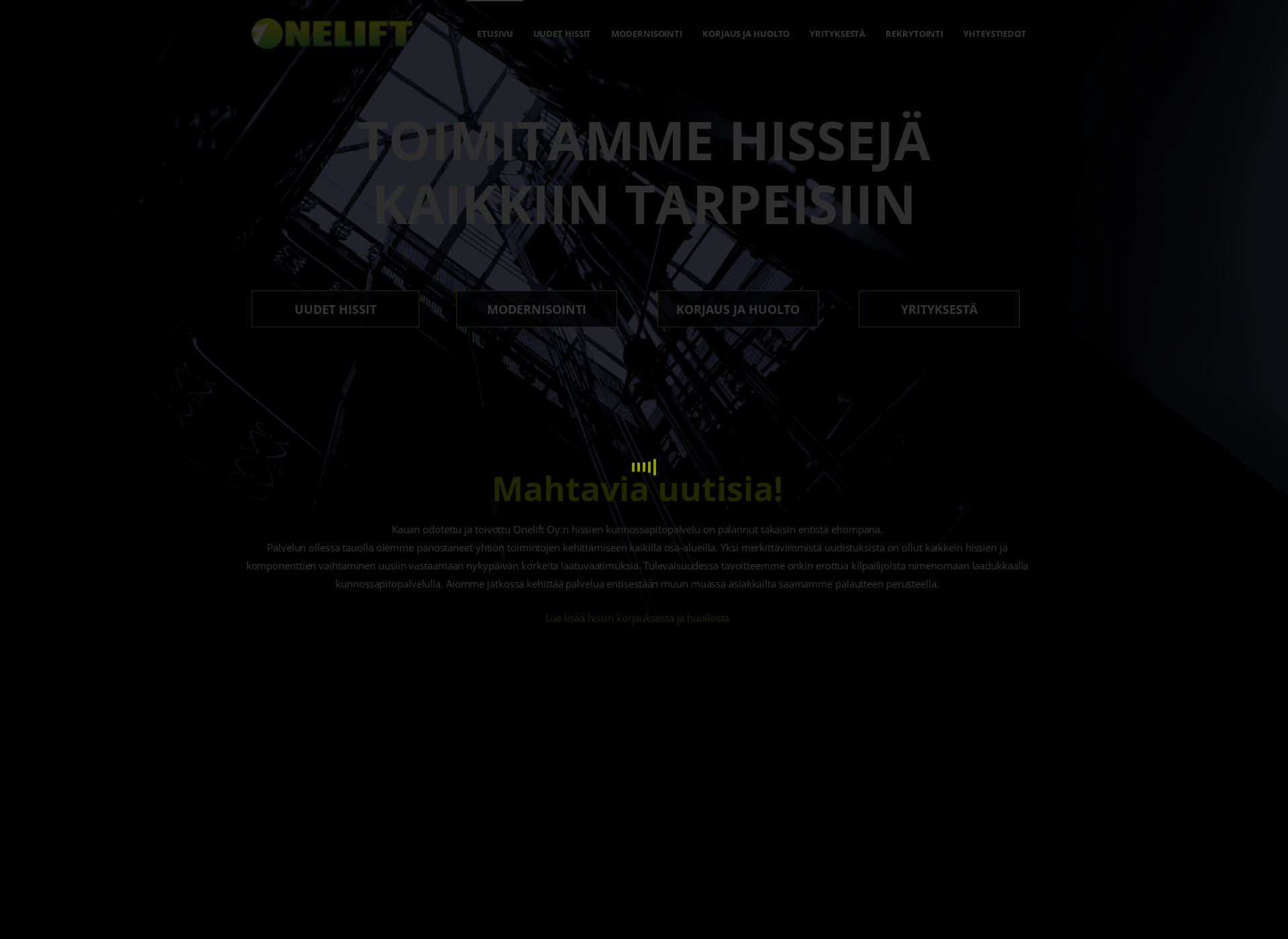 Screenshot for onelift.fi