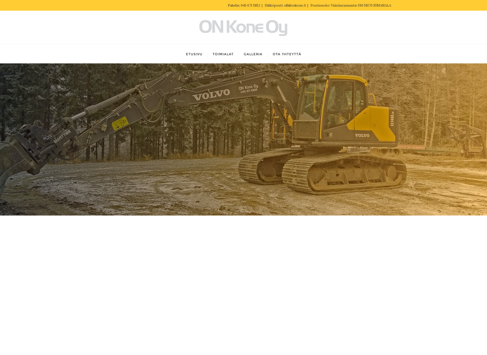 Screenshot for onkone.fi