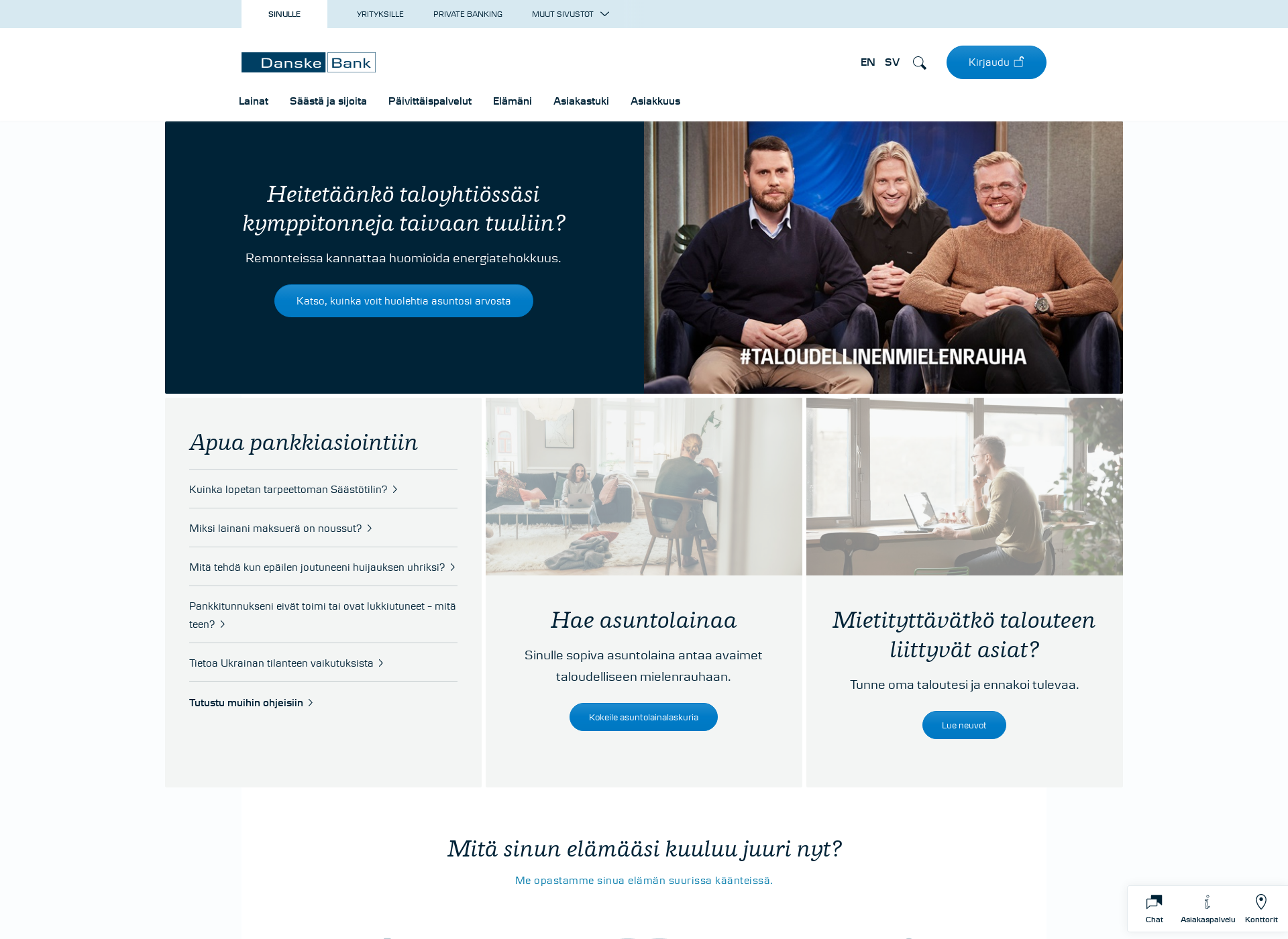 Screenshot for onlinedanskebank.fi