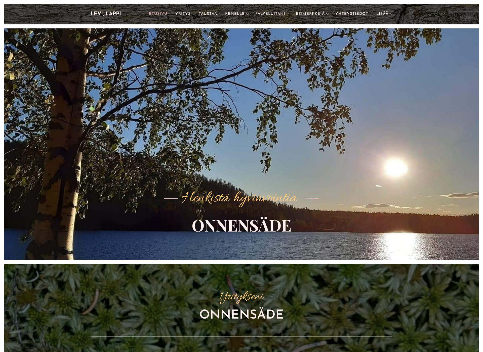 Screenshot for onnensade.fi