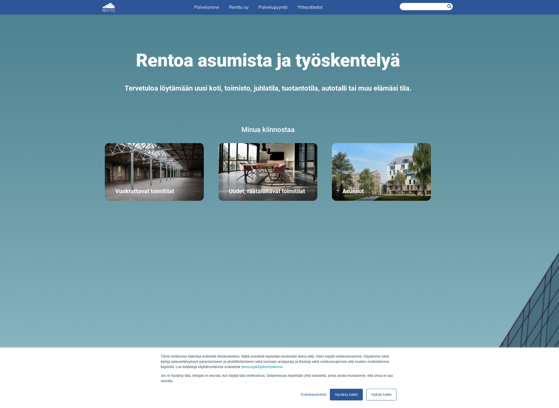 Screenshot for onnikokouskeskus.fi