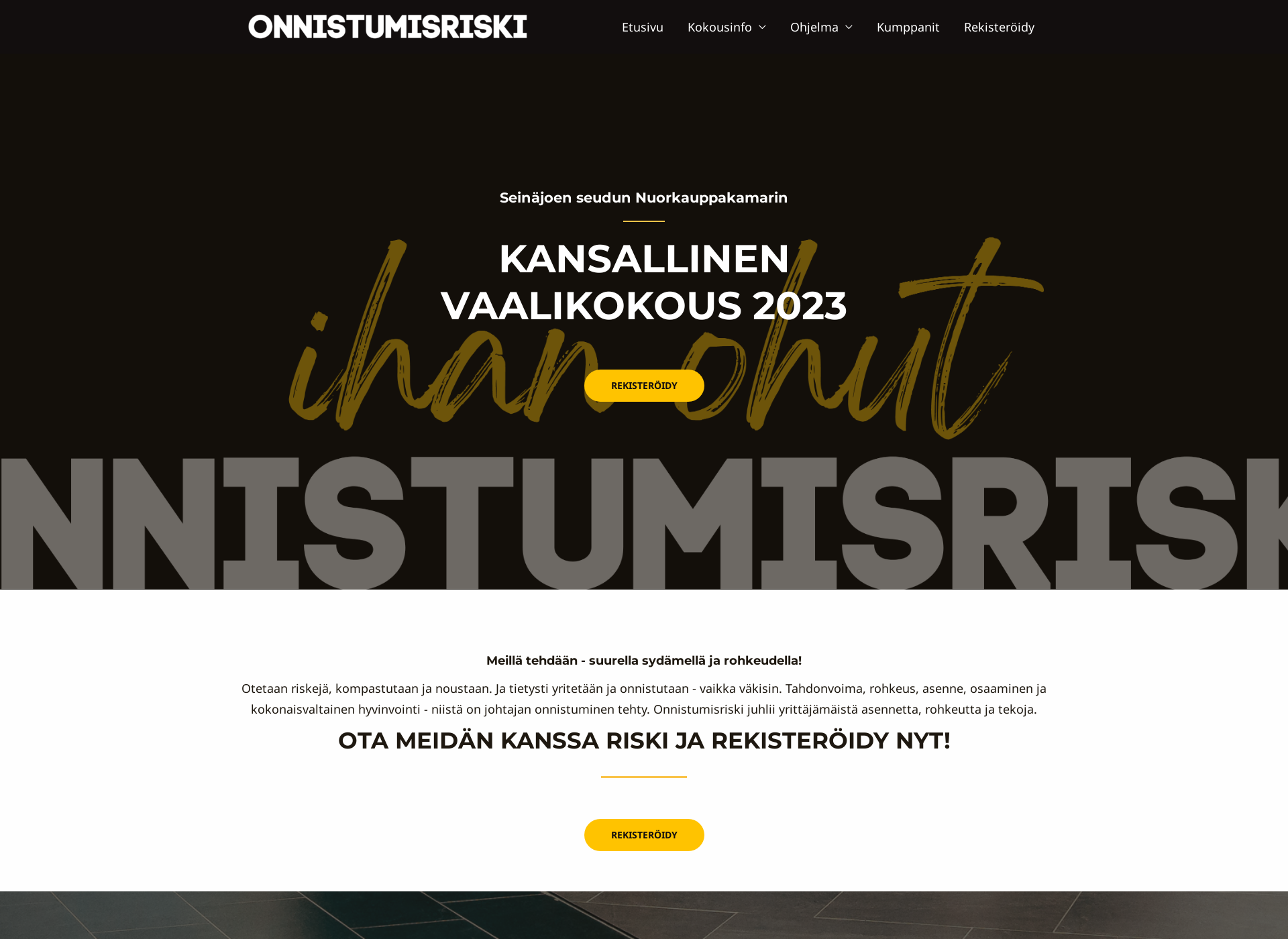 Screenshot for onnistumisriski.fi