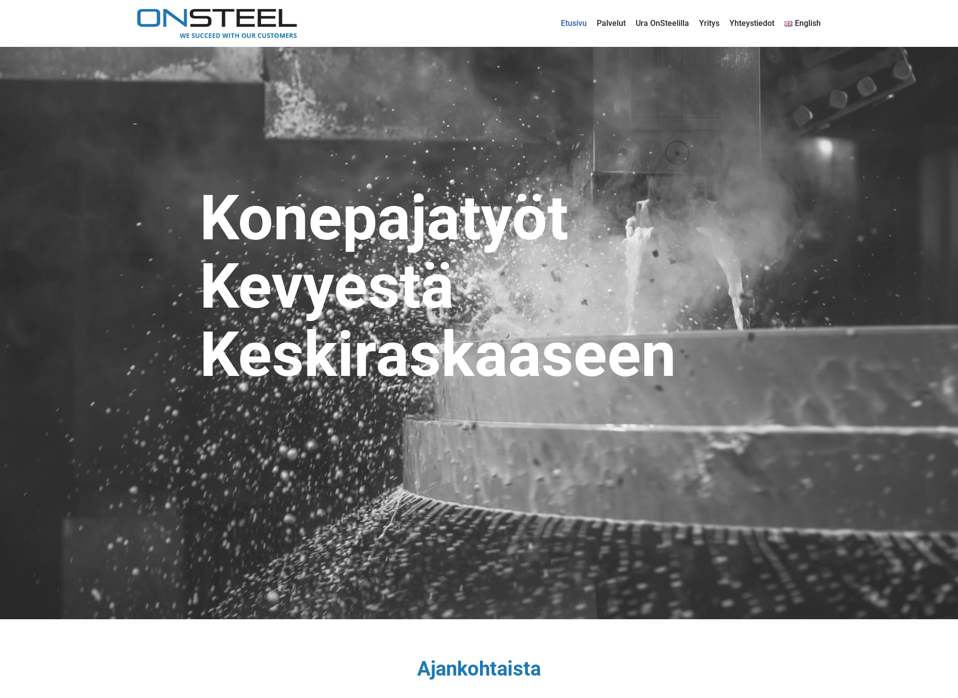 Screenshot for onsteel.fi