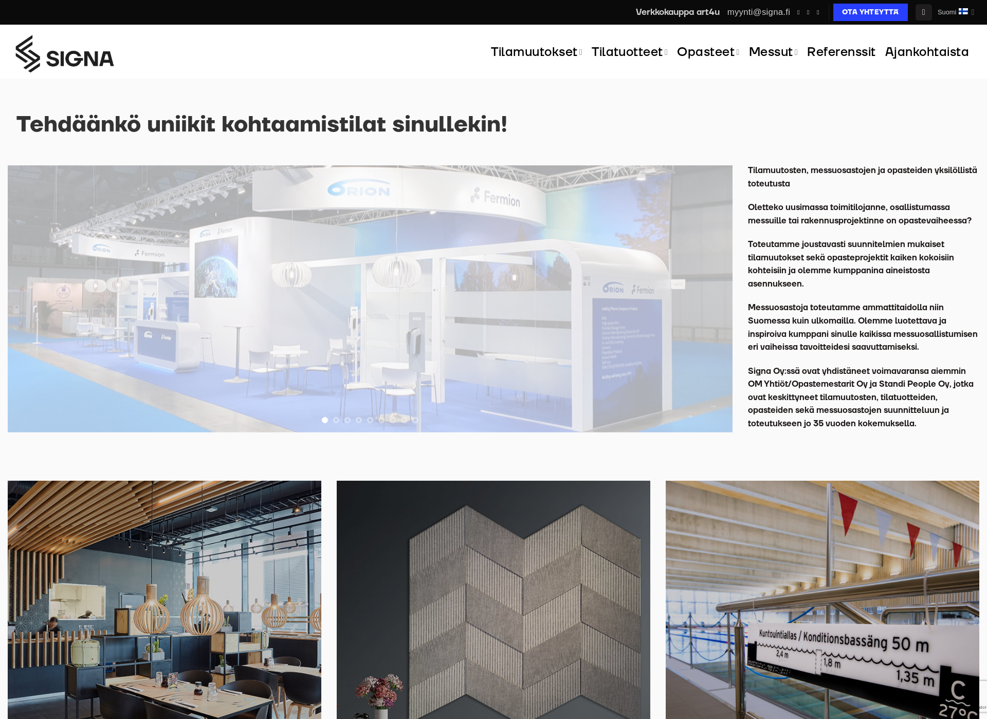 Screenshot for opastemestarit.fi