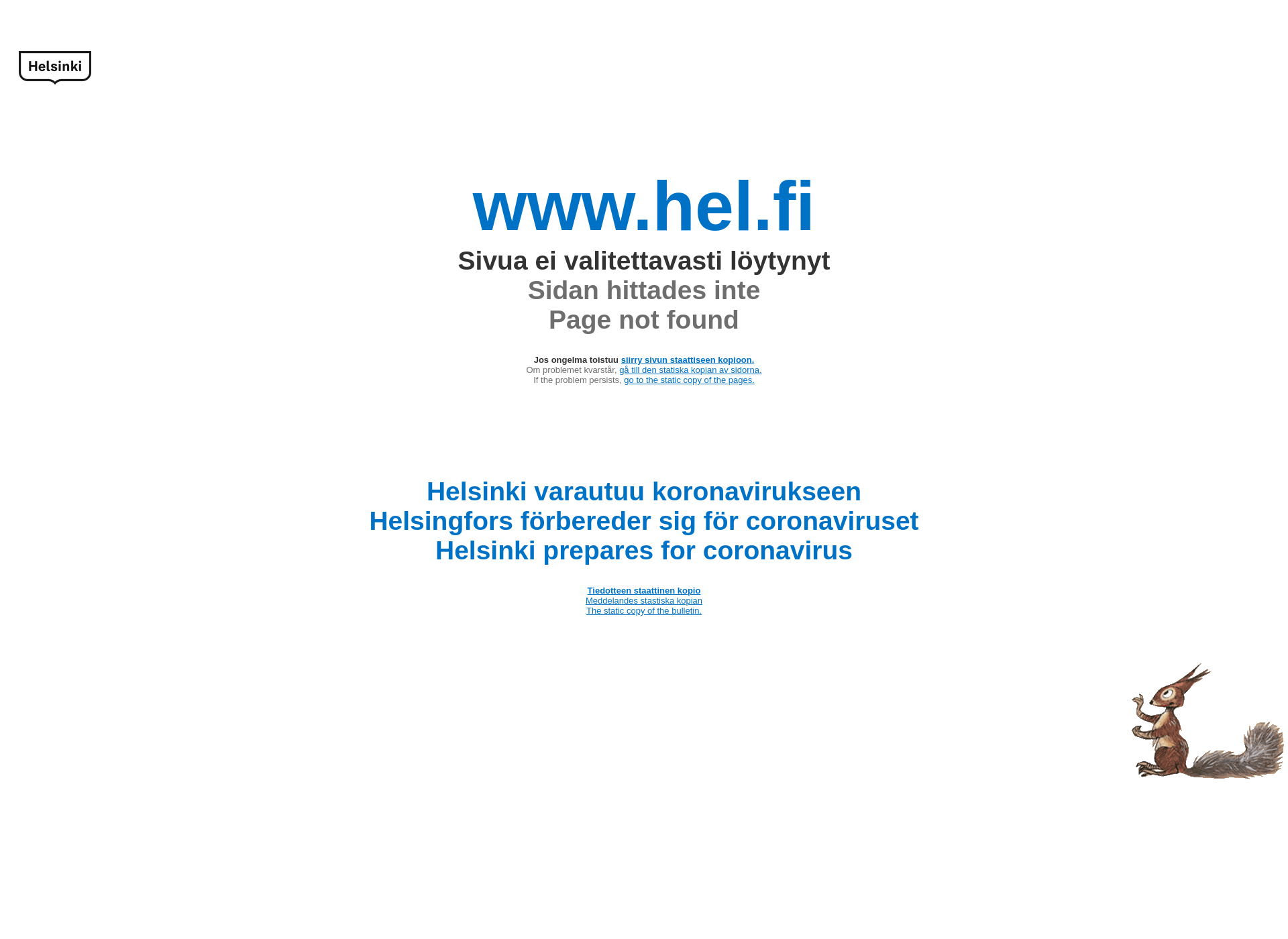 Skärmdump för opastepilotti.fi