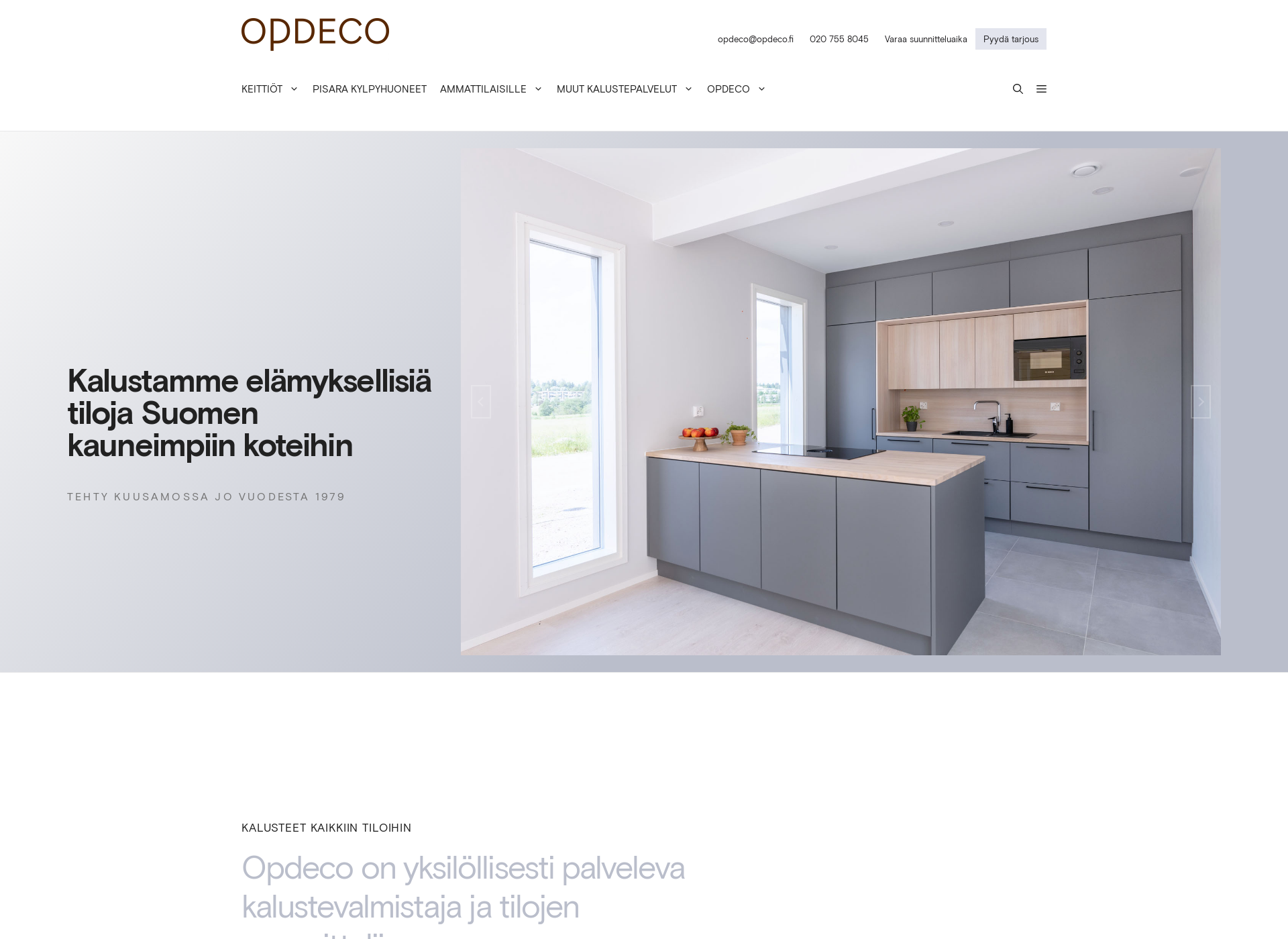 Screenshot for opdeco.fi