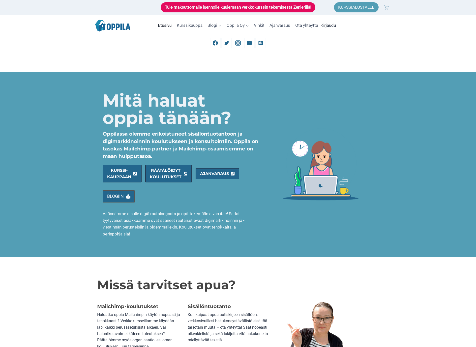 Näyttökuva oppila.fi